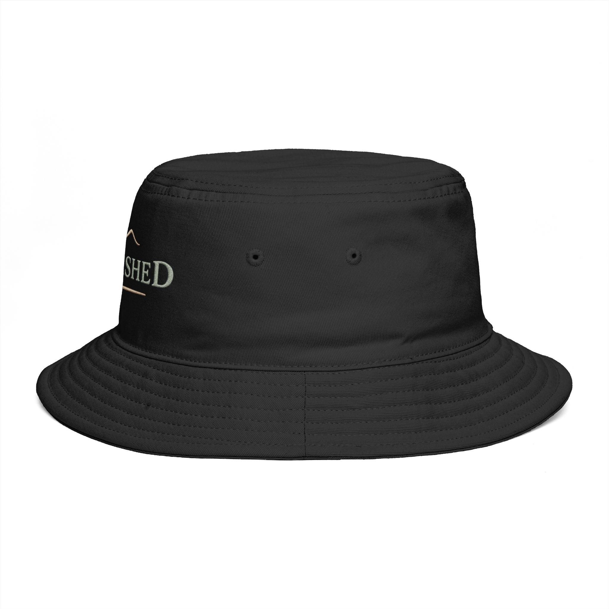 Sunwashed Mountain Bucket Hat — Brown Outdoor Travel & Festival Sun Hat - Creations by Chris and Carlos
