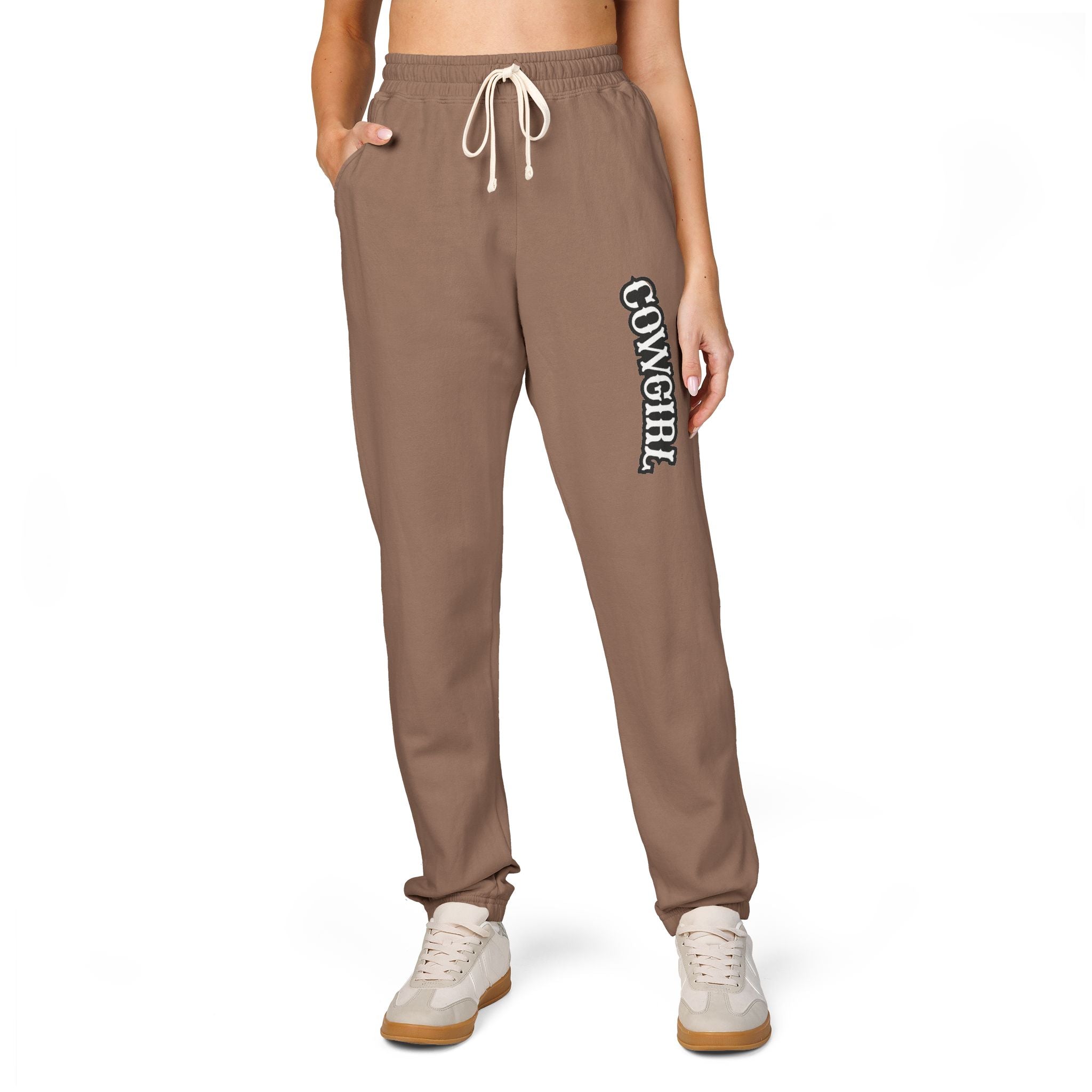 Cowgirl Unisex Garment-Dyed Fleece Sweatpants - Creations by Chris and Carlos