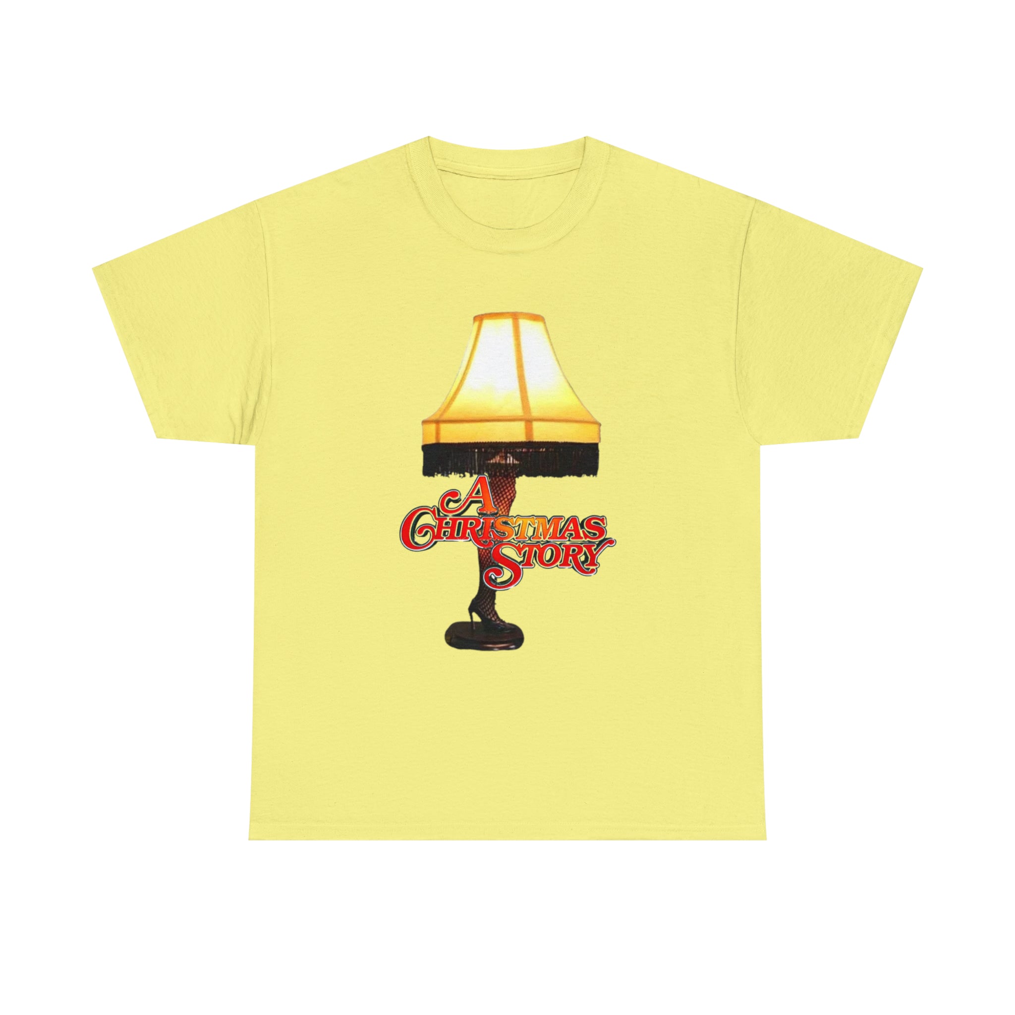 A Christmas Story- Leg Lamp Unisex Heavy Cotton T-Shirt - Creations by Chris and Carlos