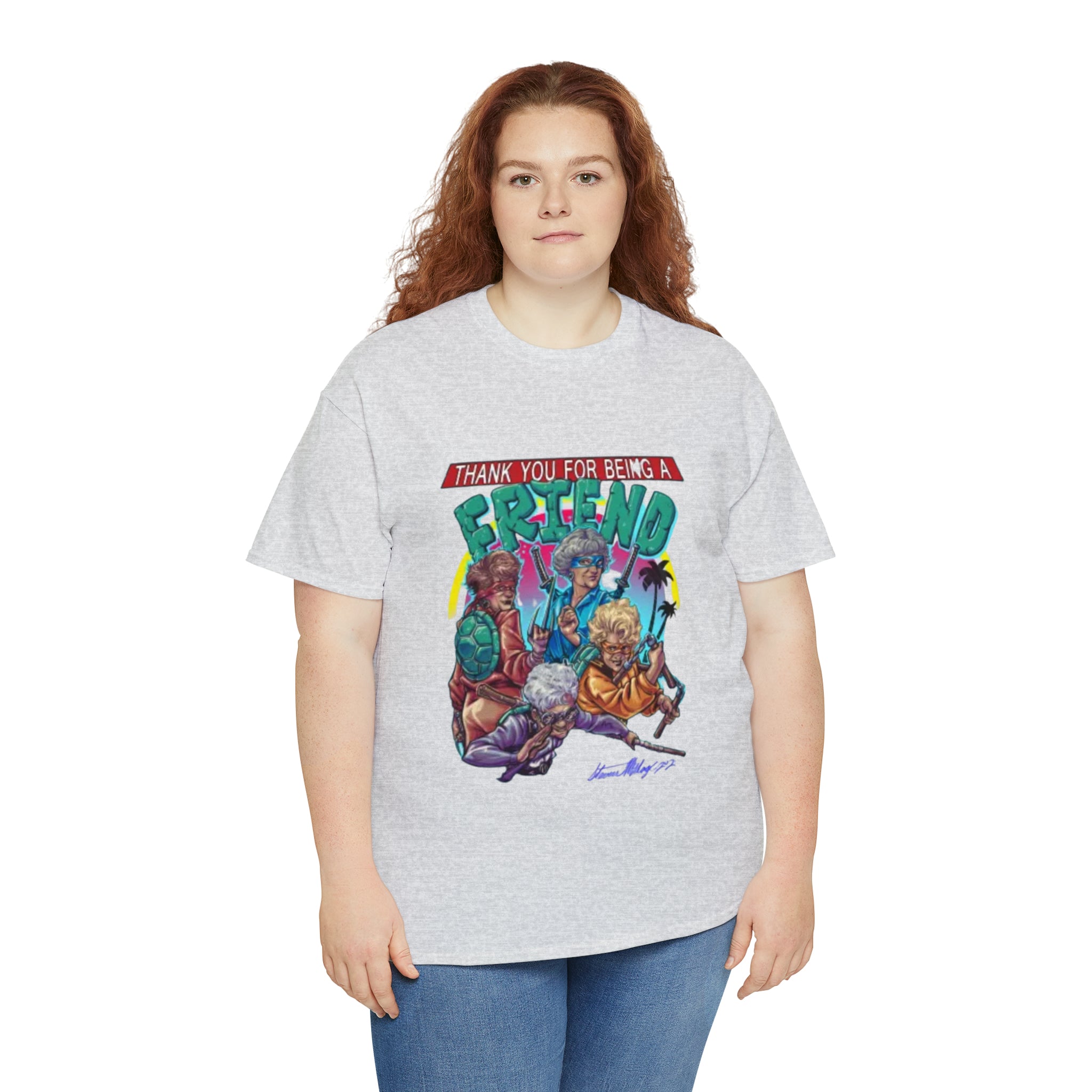 The T-Shirtnage Mutant Ninja Turtles- Unisex Heavy Cotton T-Shirt - Creations by Chris and Carlos