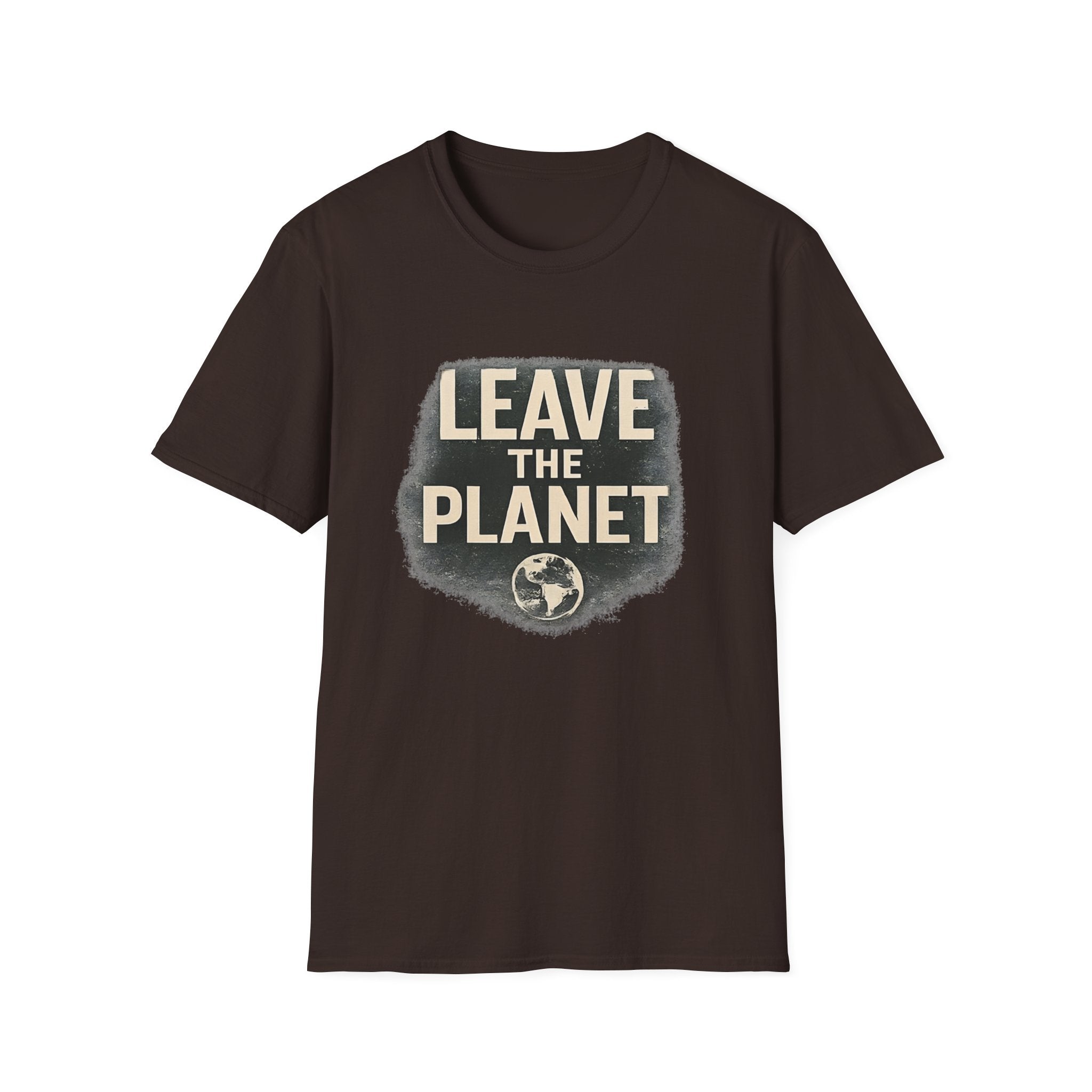 Leave the Planet T‑Shirt – Retro Space Graphic Tee - Creations by Chris and Carlos