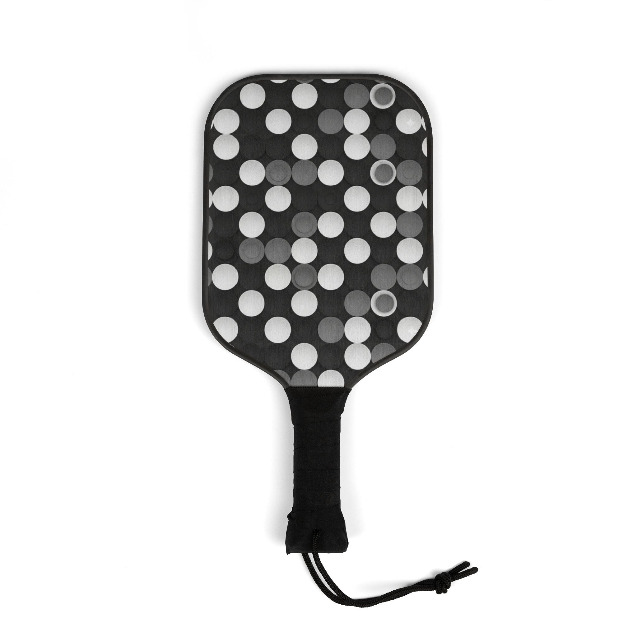 Pickleball Paddles & Balls Set — Retro Polka Dot Pickleball Kit - Creations by Chris and Carlos