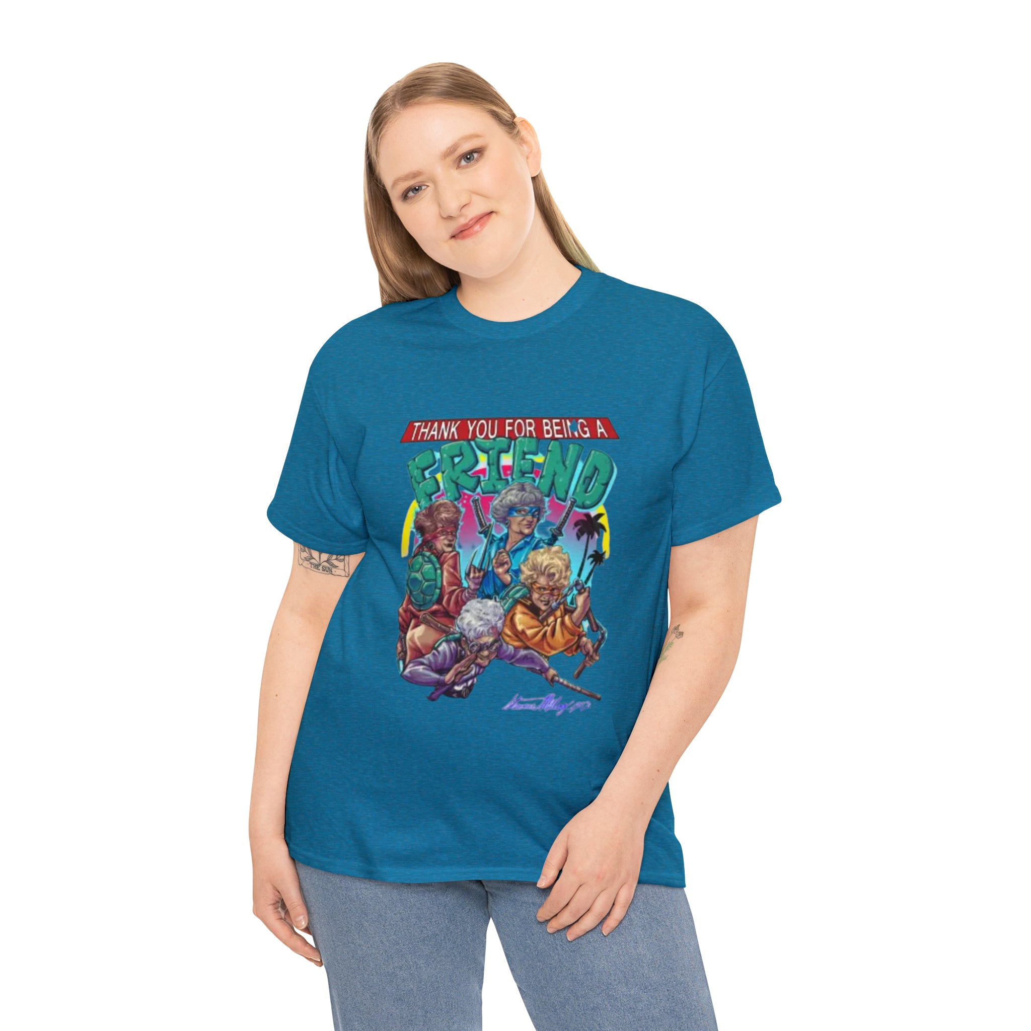 The T-Shirtnage Mutant Ninja Turtles- Unisex Heavy Cotton T-Shirt - Creations by Chris and Carlos