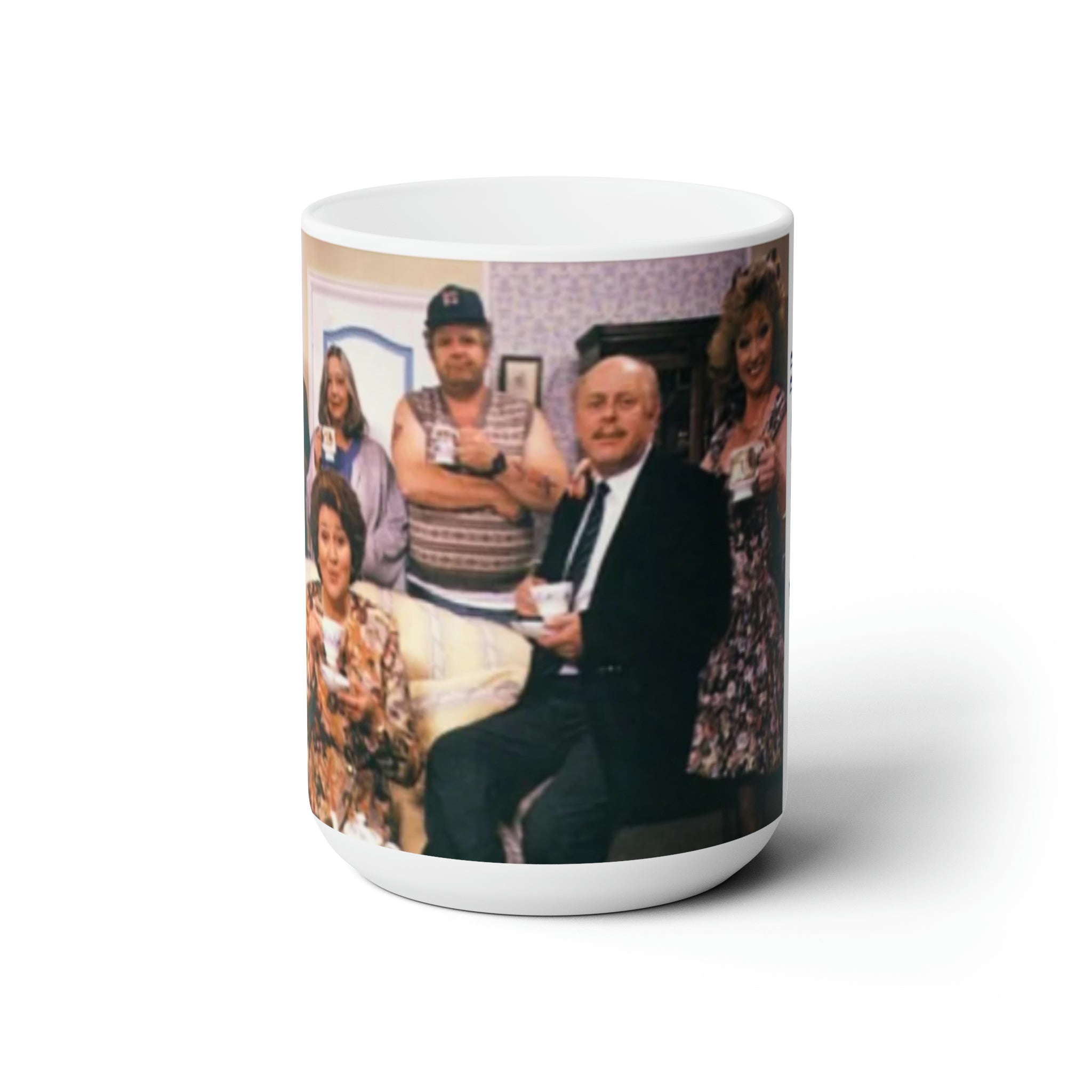 Keeping up Appearances- Family White Ceramic Mug - Creations by Chris and Carlos
