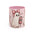 Cute Pink Ghost Mug — Kawaii Ghost Holding Diet Cola, Pink Checkered Coffee Cup (11oz/15oz)