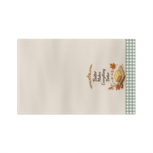 Old Soul Harvest™ Butter Makes Everything Better Tea Towel - Tea Towel from Old Soul Harvest Cozy Kitchen