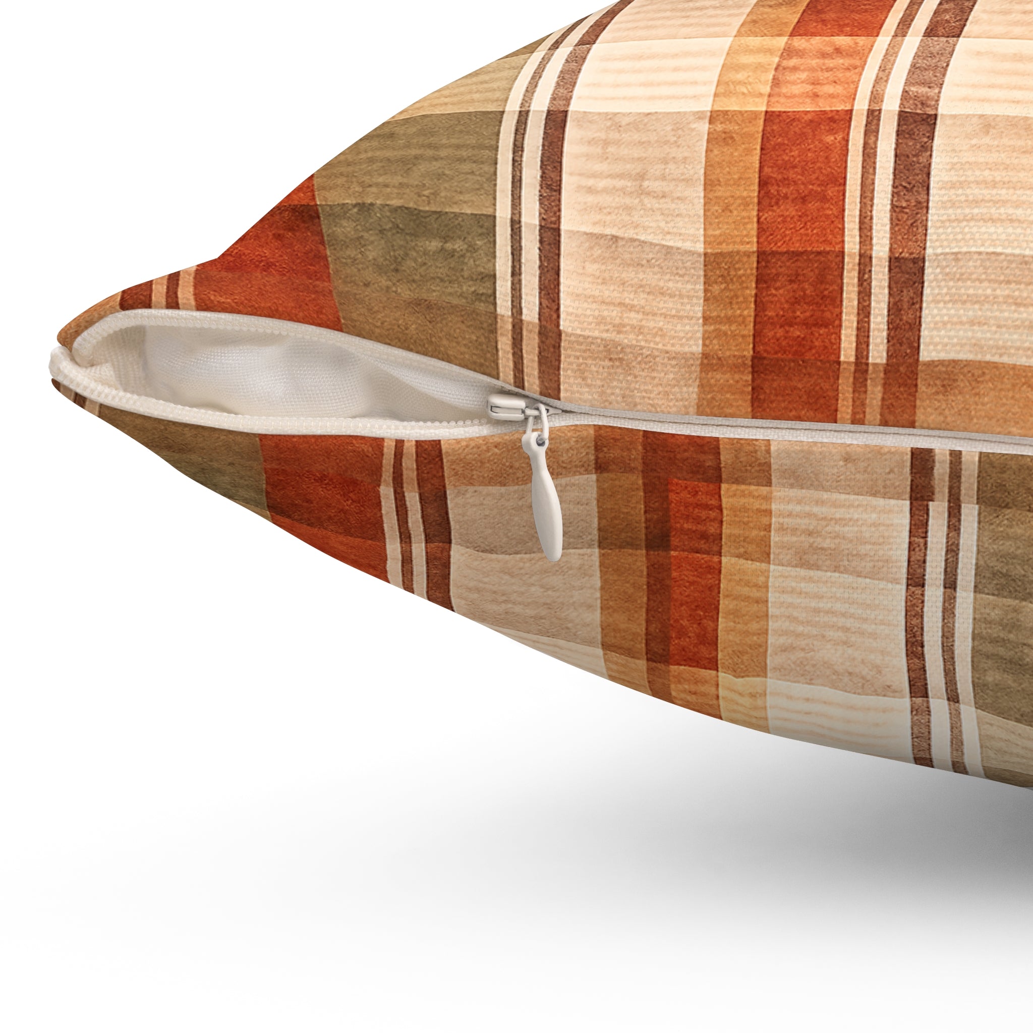 Old Soul Harvest™ Heirloom Plaid Throw Pillow - Throw Pillow from Old Soul Harvest Campfire Circle
