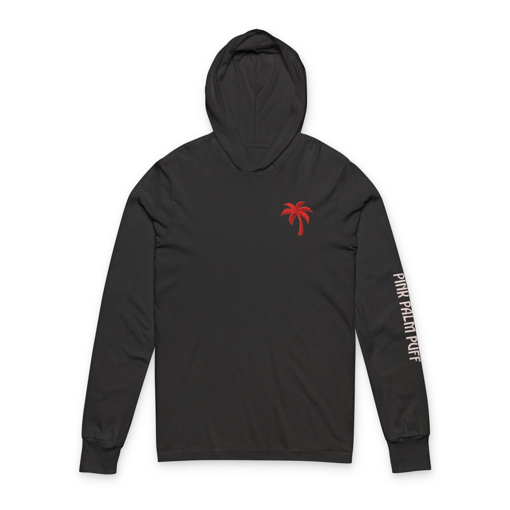 Long Sleeve Hooded Tee — 'To Live For The Hope Of It' Butterfly Graphic - Creations by Chris and Carlos