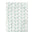 The Artisanal Flora Gallery Microfiber Duvet Cover - Soft Teal Botanical Floral Pattern