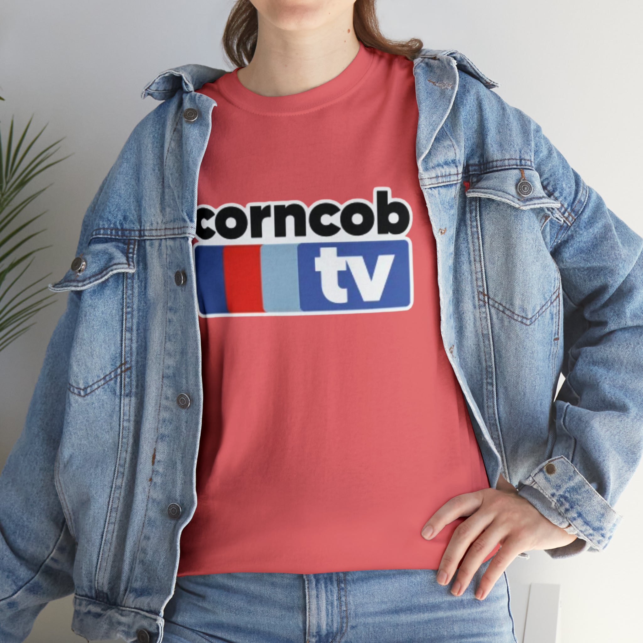 Corncob Tv- Unisex Heavy Cotton T-Shirt - Creations by Chris and Carlos