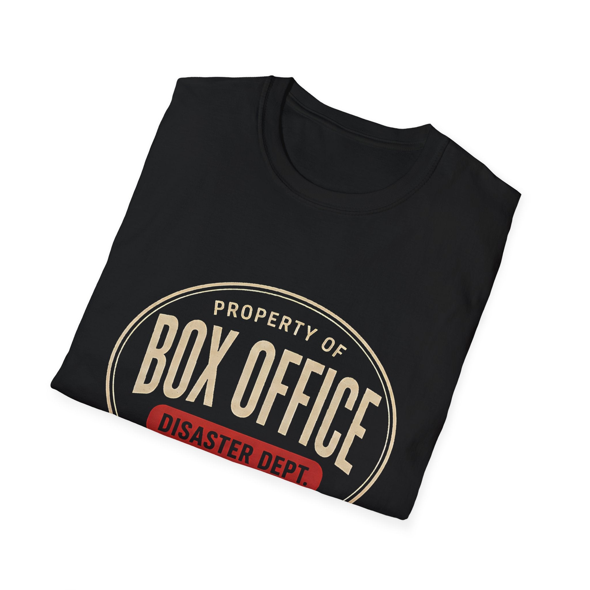 Box Office Disaster Dept. T-Shirt — Vintage Movie Crew Tee - Creations by Chris and Carlos