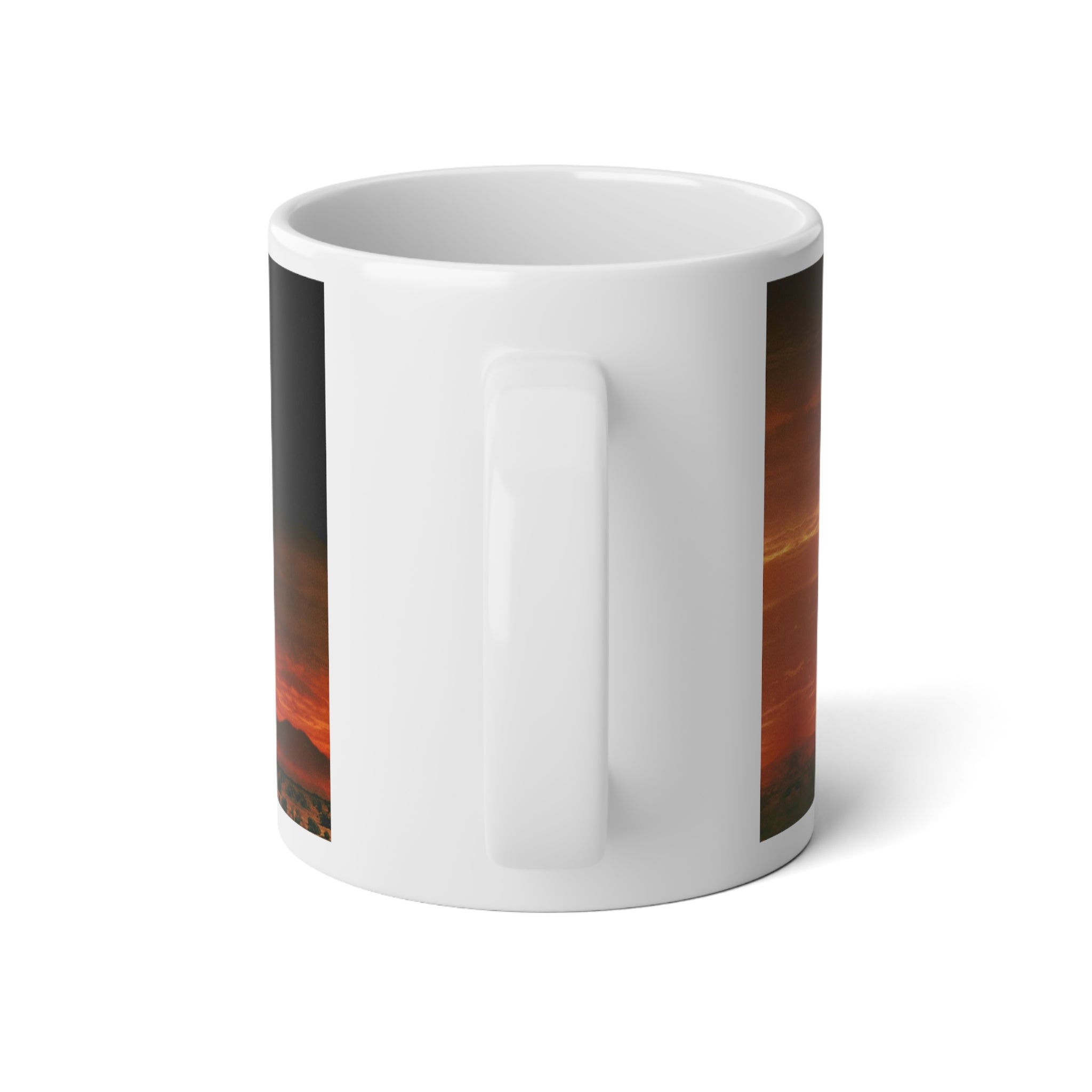 20oz Jumbo Mug — 'One Battle After Another' Movie Poster Coffee Cup - Creations by Chris and Carlos