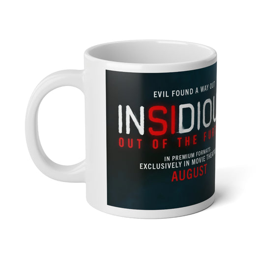 Insidious Movie Jumbo Mug 20oz — Horror Film Poster Coffee Cup - Creations by Chris and Carlos