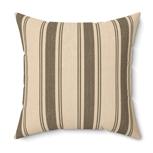 Old Soul Harvest™ Harvest Stripe Throw Pillow - Throw Pillow from the Old Soul Harvest Campfire Circle collection