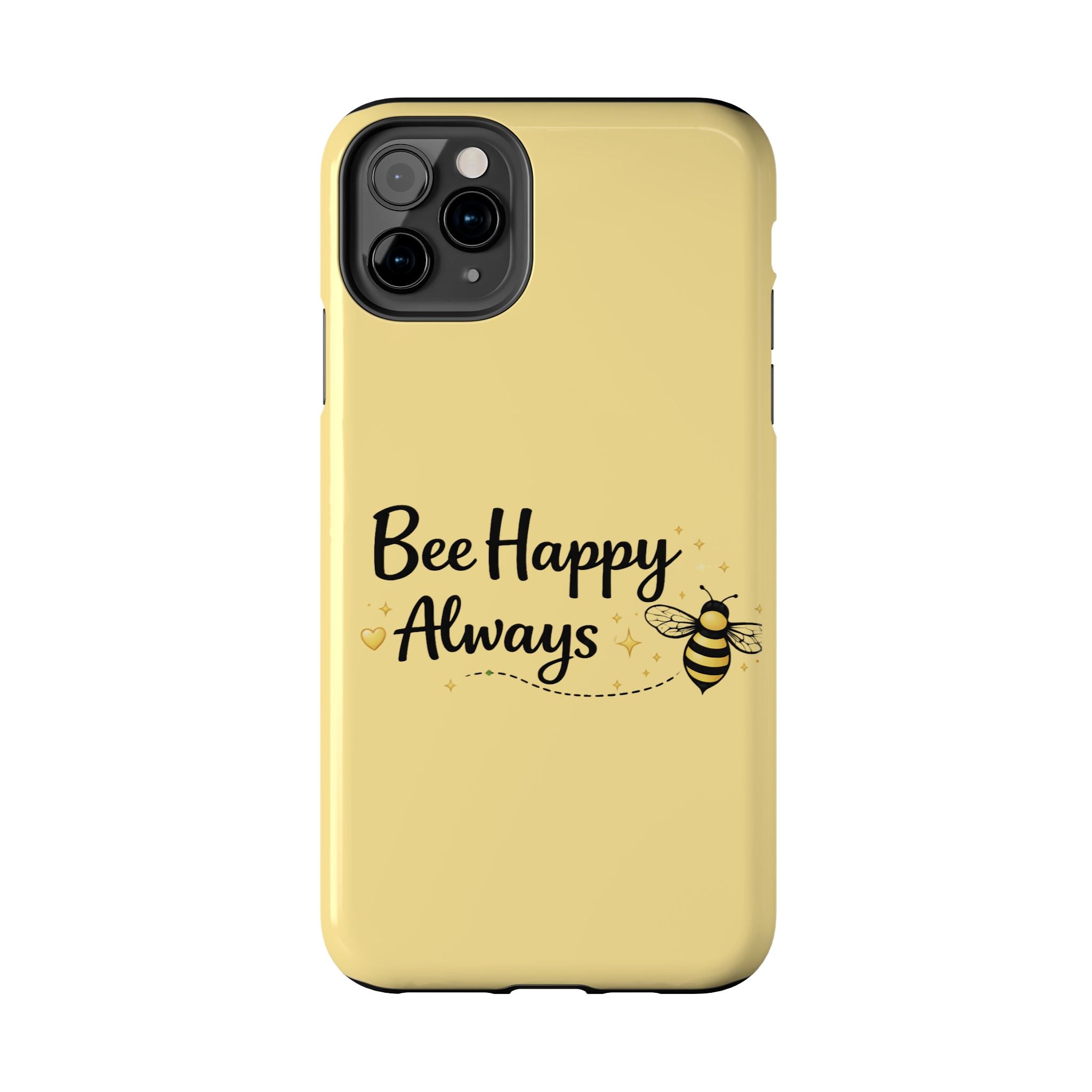 Buzz Off Bee Happy Always Phone Case - Creations by Chris and Carlos