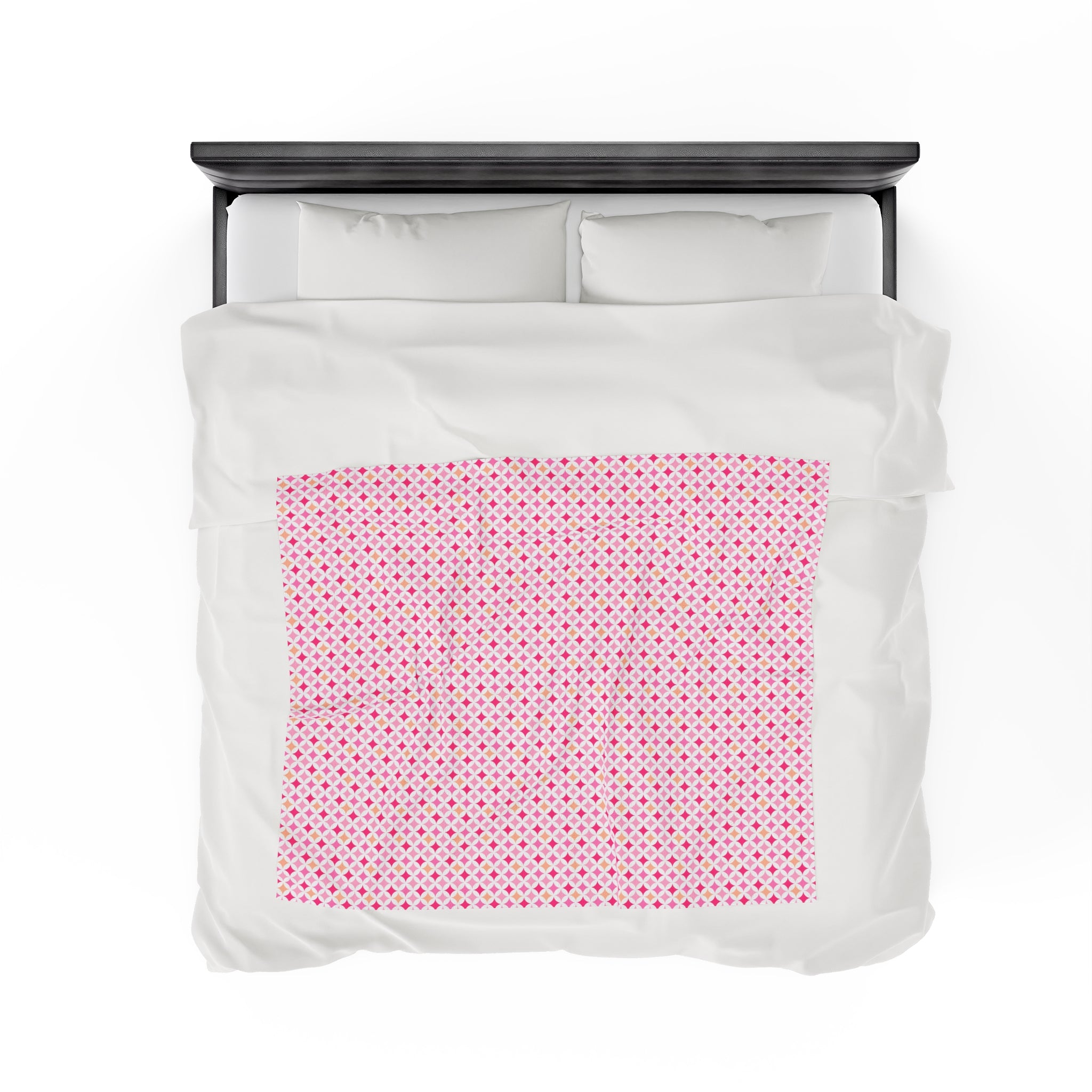 Barbie Pink- Velveteen Plush CuddleLux Bliss Blanket - Creations by Chris and Carlos