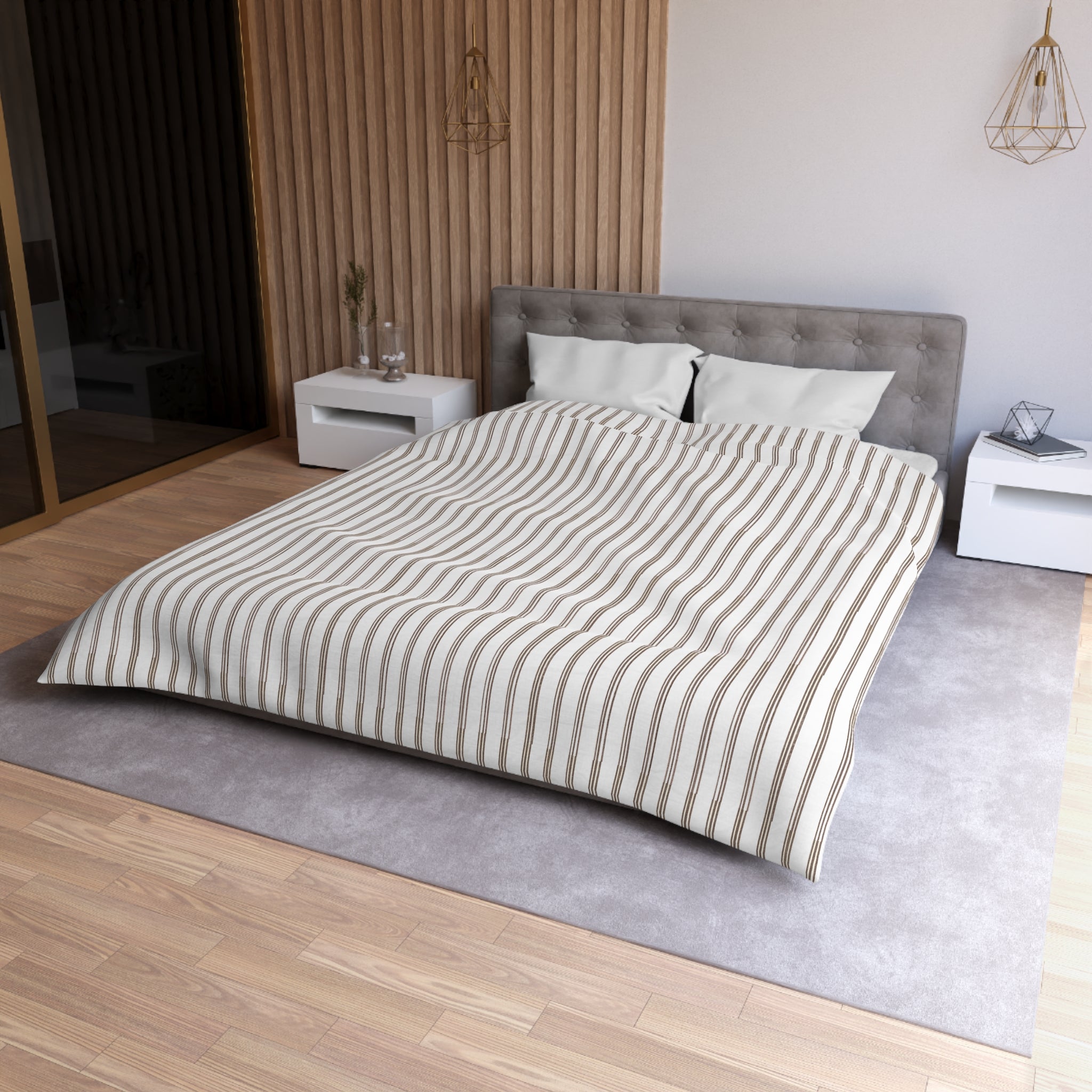 Old Soul Harvest™ Harvest Stripe Duvet Cover - Duvet Cover from the Old Soul Harvest Bedding collection