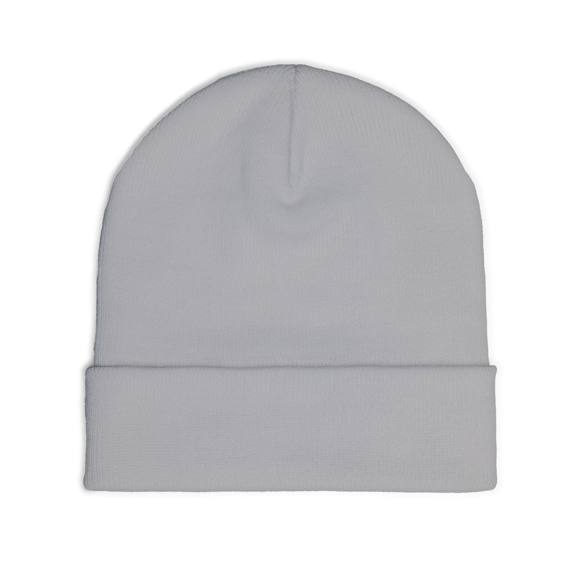 BNY Embroidered Knit Beanie – Vintage Letter Patch Winter Hat - Creations by Chris and Carlos