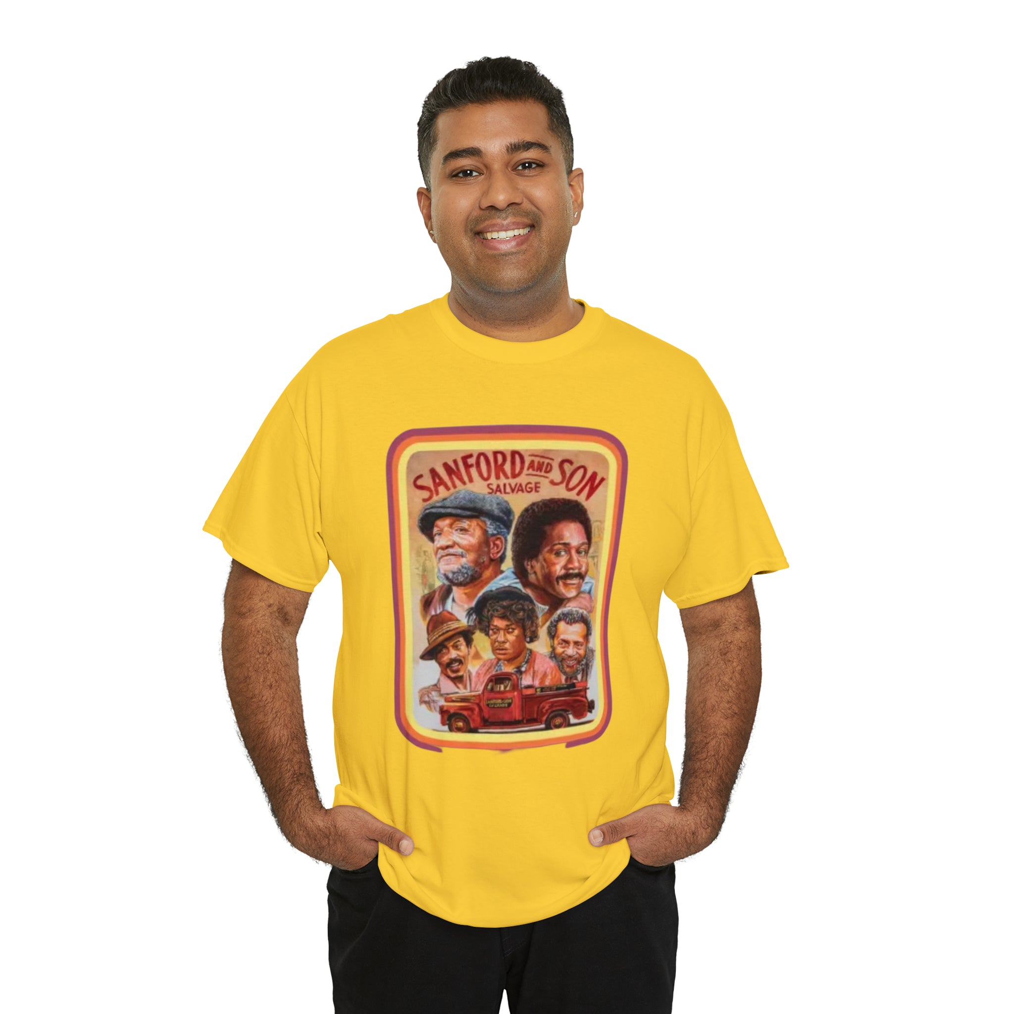 Sandford and Son 70's TV Show- Unisex Heavy Cotton T-Shirt - Creations by Chris and Carlos