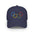 Olympic Rings Embroidered Baseball Cap — Red Low Profile Sport Hat - Creations by Chris and Carlos