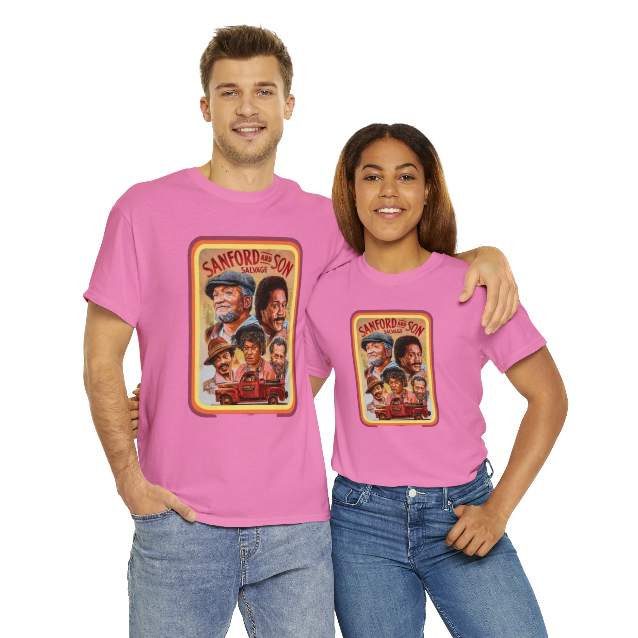 Sandford and Son 70's TV Show- Unisex Heavy Cotton T-Shirt - Creations by Chris and Carlos