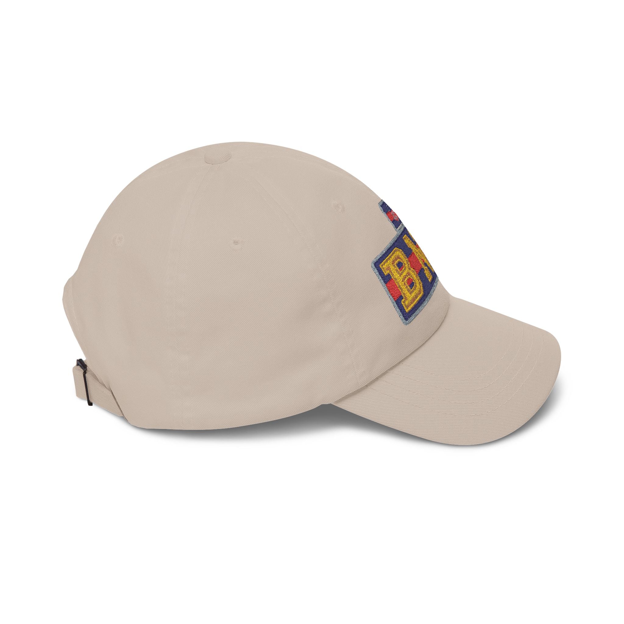 BNY Embroidered Dad Cap — Vintage Varsity Patch Baseball Hat - Creations by Chris and Carlos