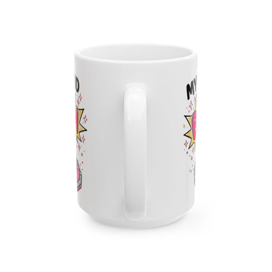 My Cat Thinks You’re a Bitch Ceramic Mug – Funny Cat Lover Gift (11oz & 15oz) - Creations by Chris and Carlos