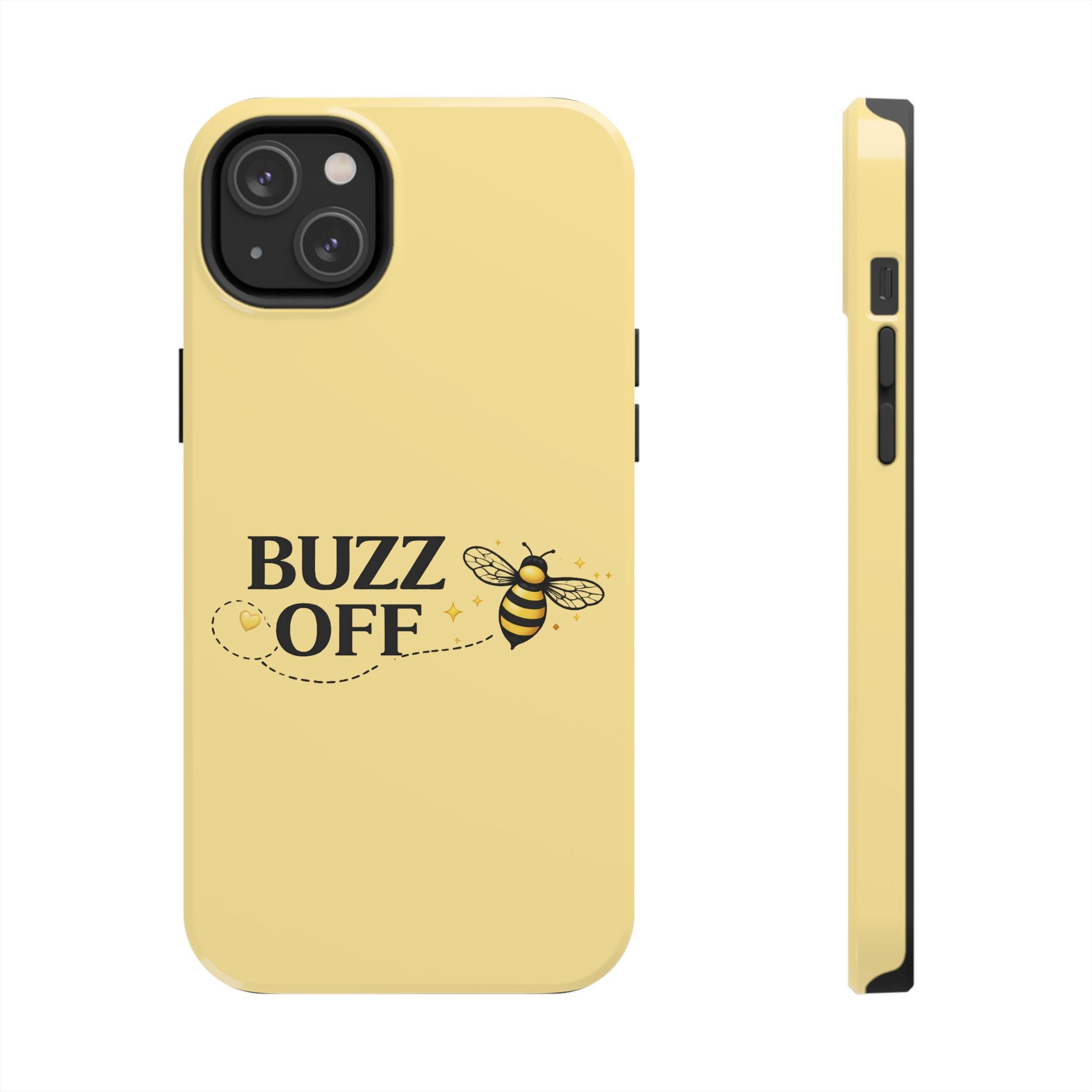 Buzz Off Bee Happy Always Phone Case - Creations by Chris and Carlos