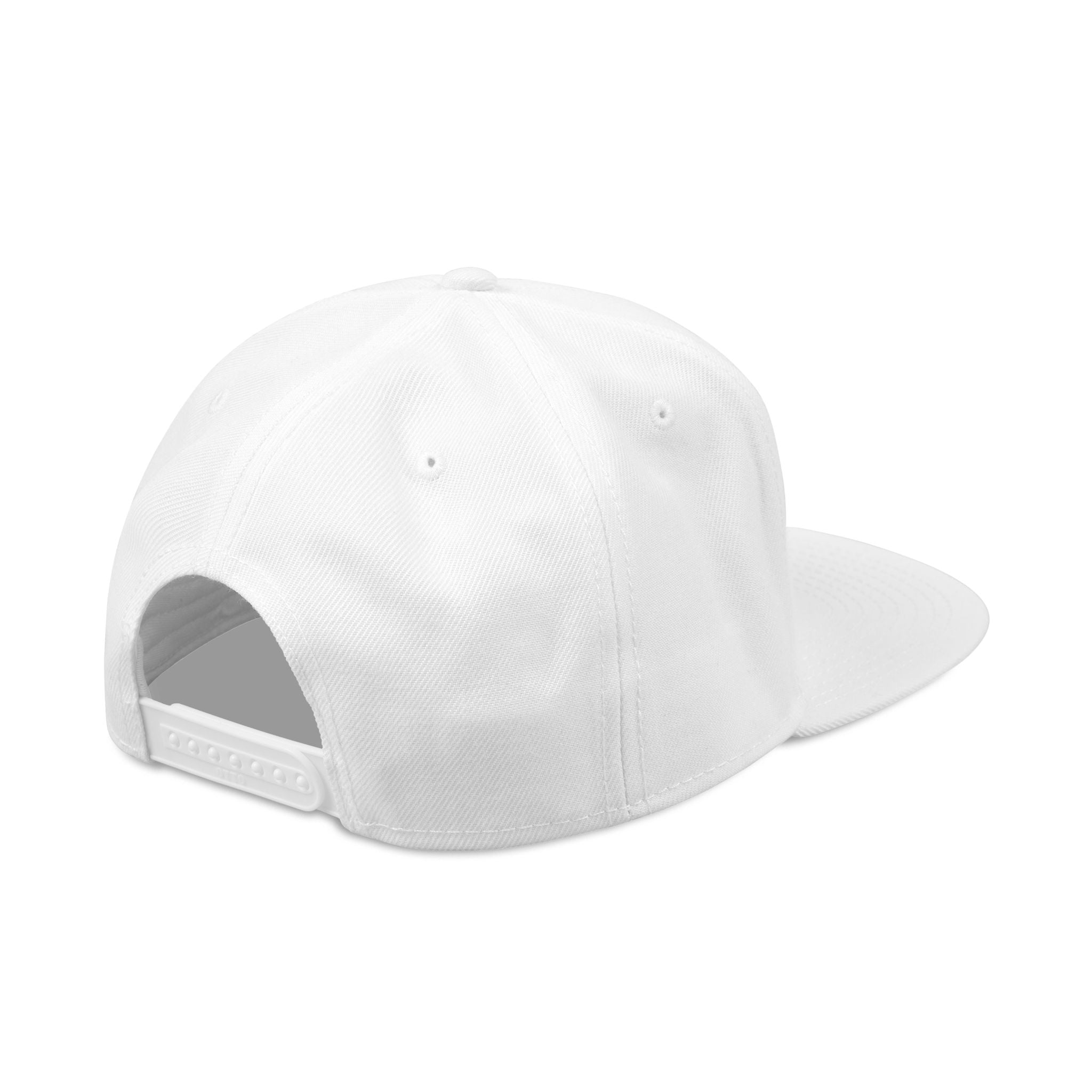 Crashed Palm Tree Snapback Hat — Embroidered Beach Sun Cap - Creations by Chris and Carlos