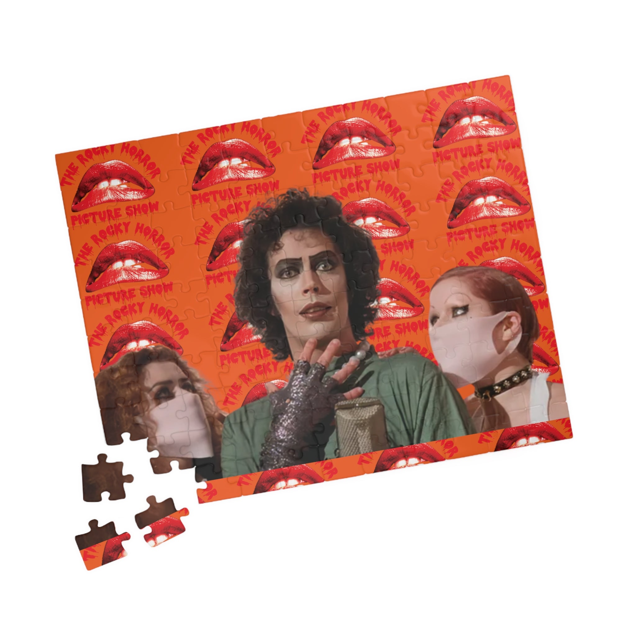 The Rocky Horror Picture Show- Orange Puzzle - Creations by Chris and Carlos