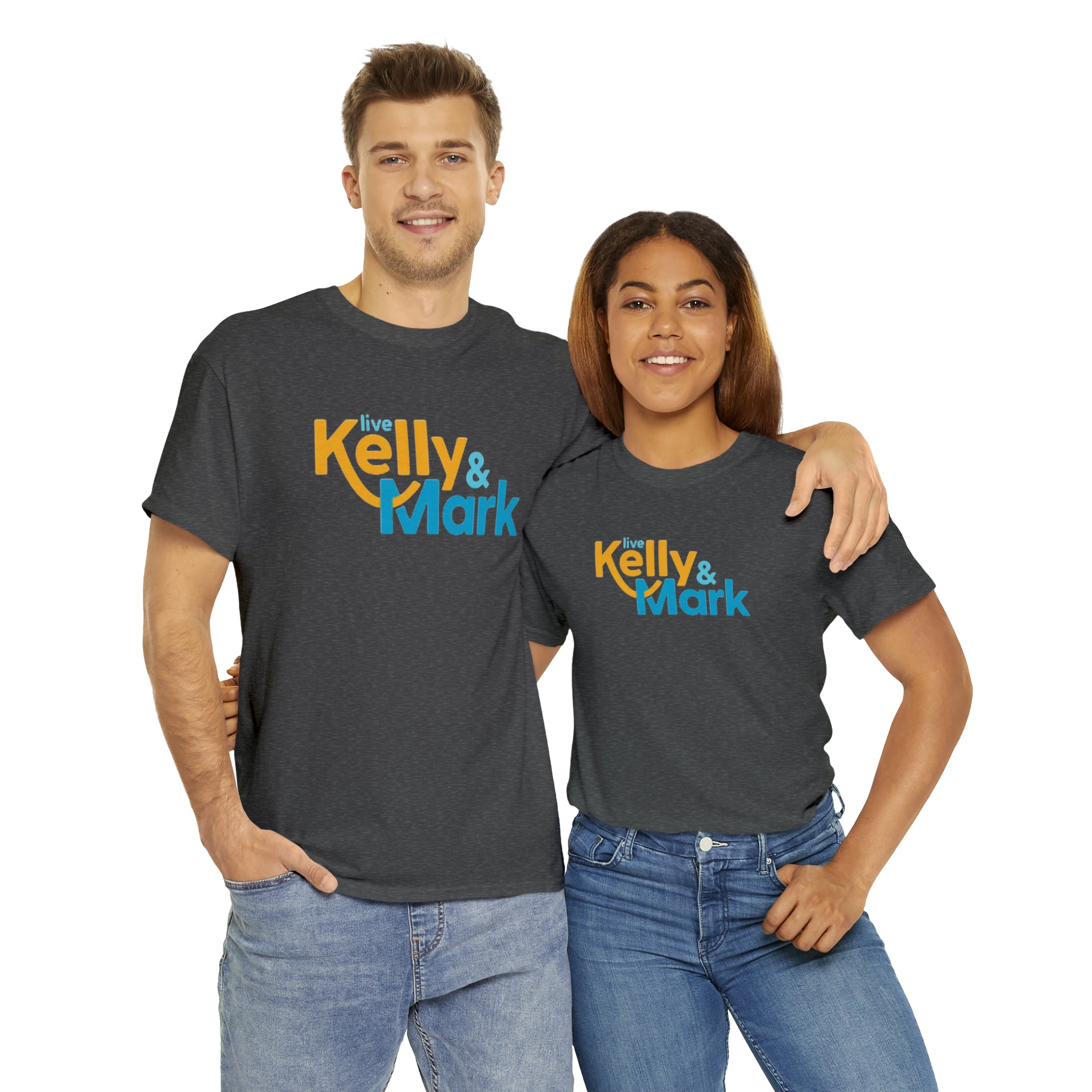 Live Kelly and Mark- Unisex Heavy Cotton T-Shirt - Creations by Chris and Carlos