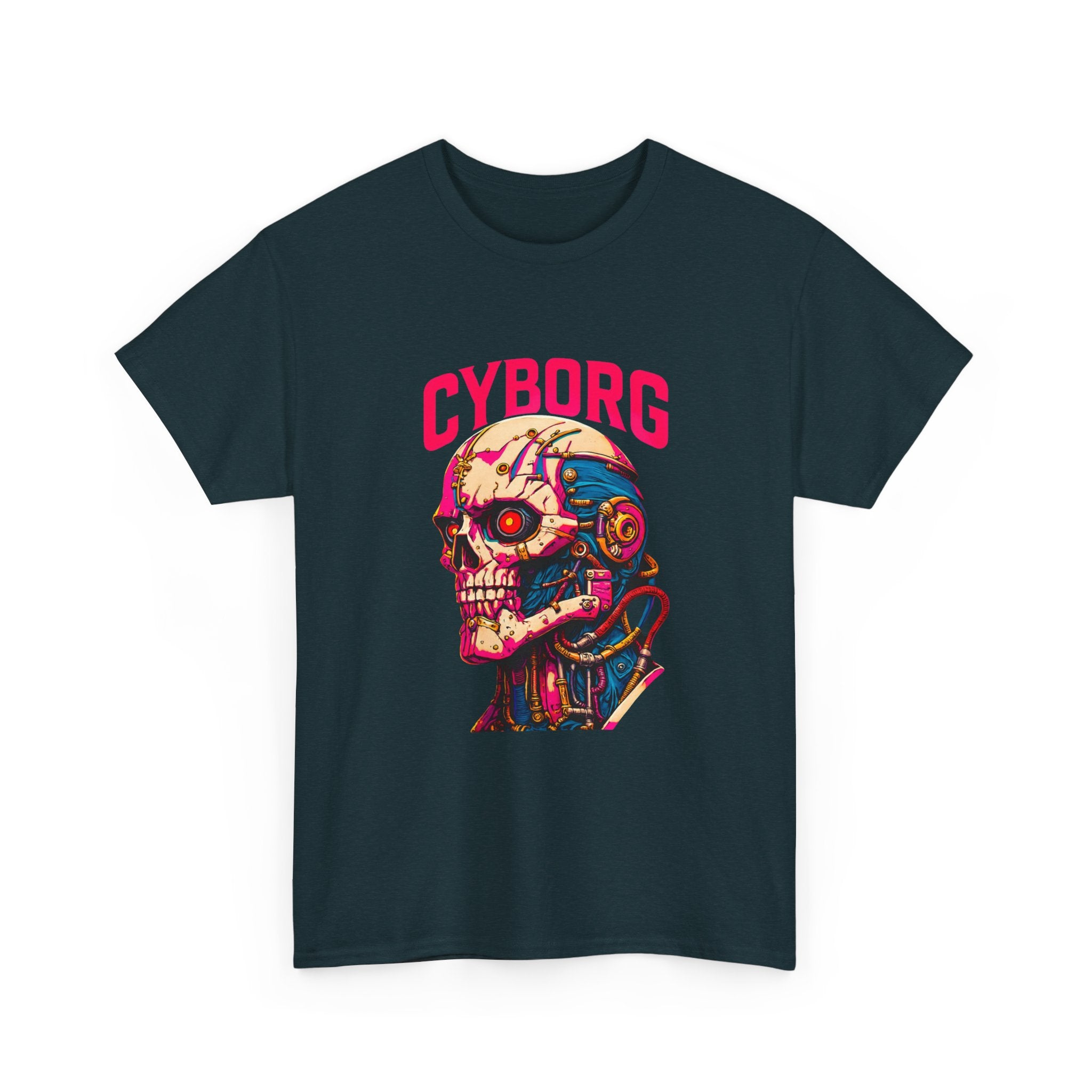 Cyborg Unisex Heavy Cotton Tee - Creations by Chris and Carlos