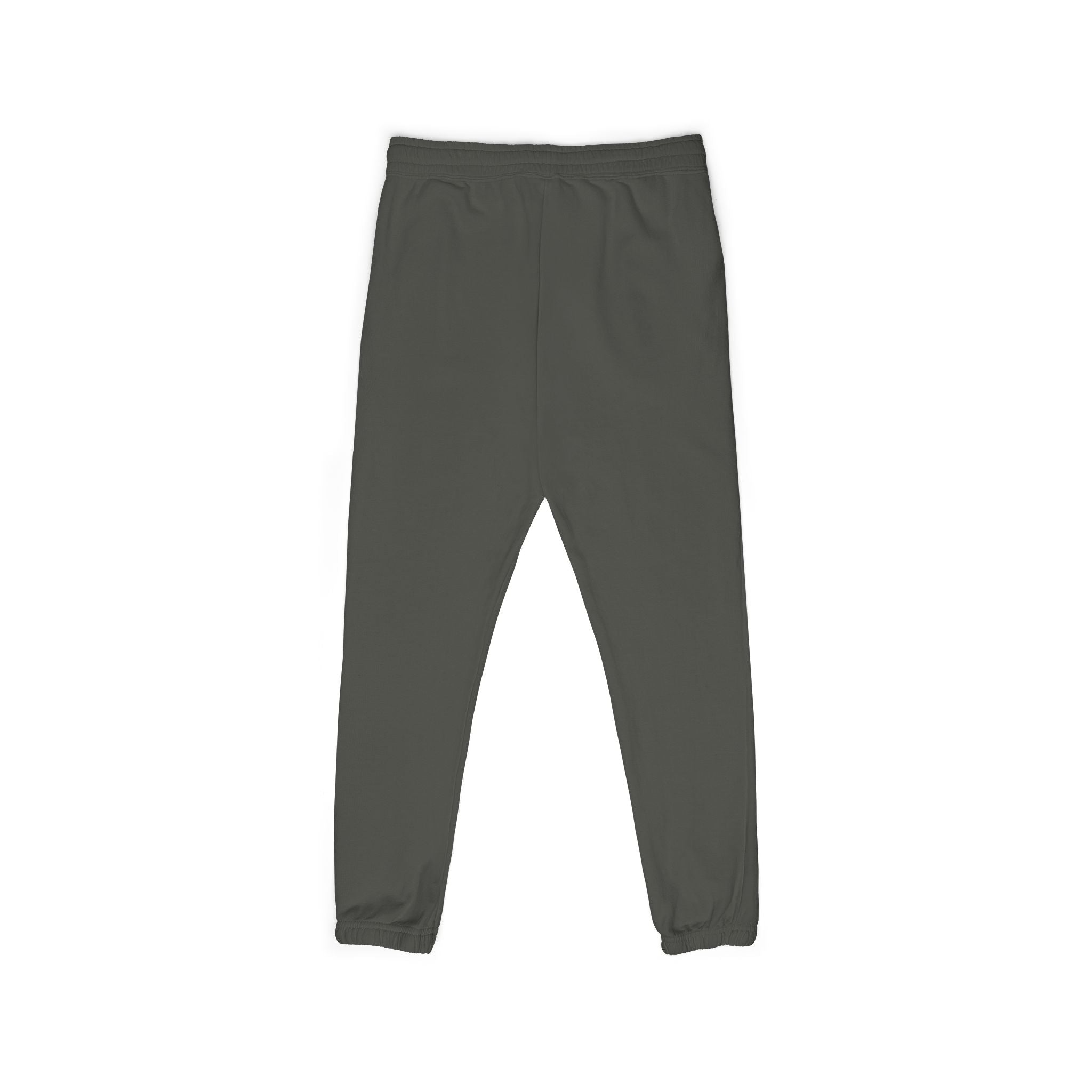The Foundry Collective Embroidered Fleece Sweatpants — Cozy Olive Joggers - Creations by Chris and Carlos