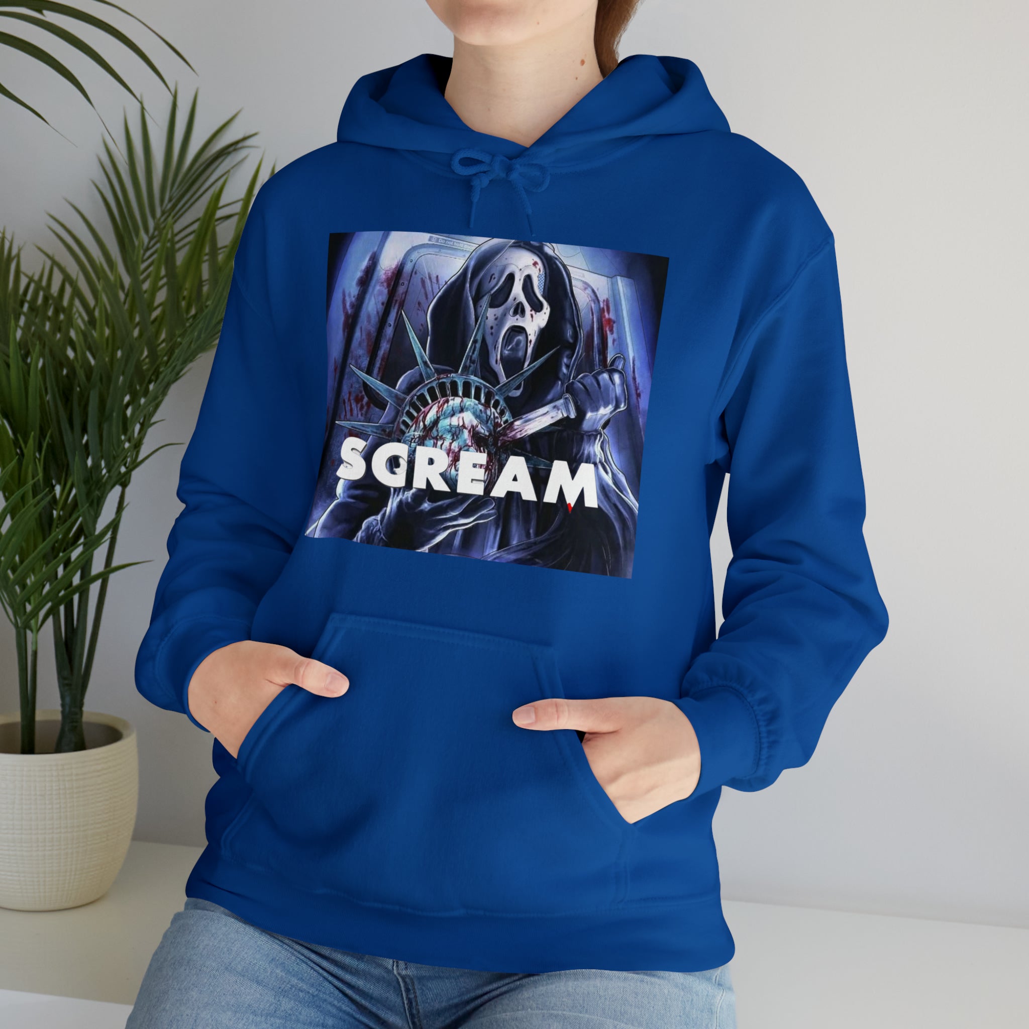 Scream- Unisex Heavy Blend™ Hooded Sweatshirt - Creations by Chris and Carlos