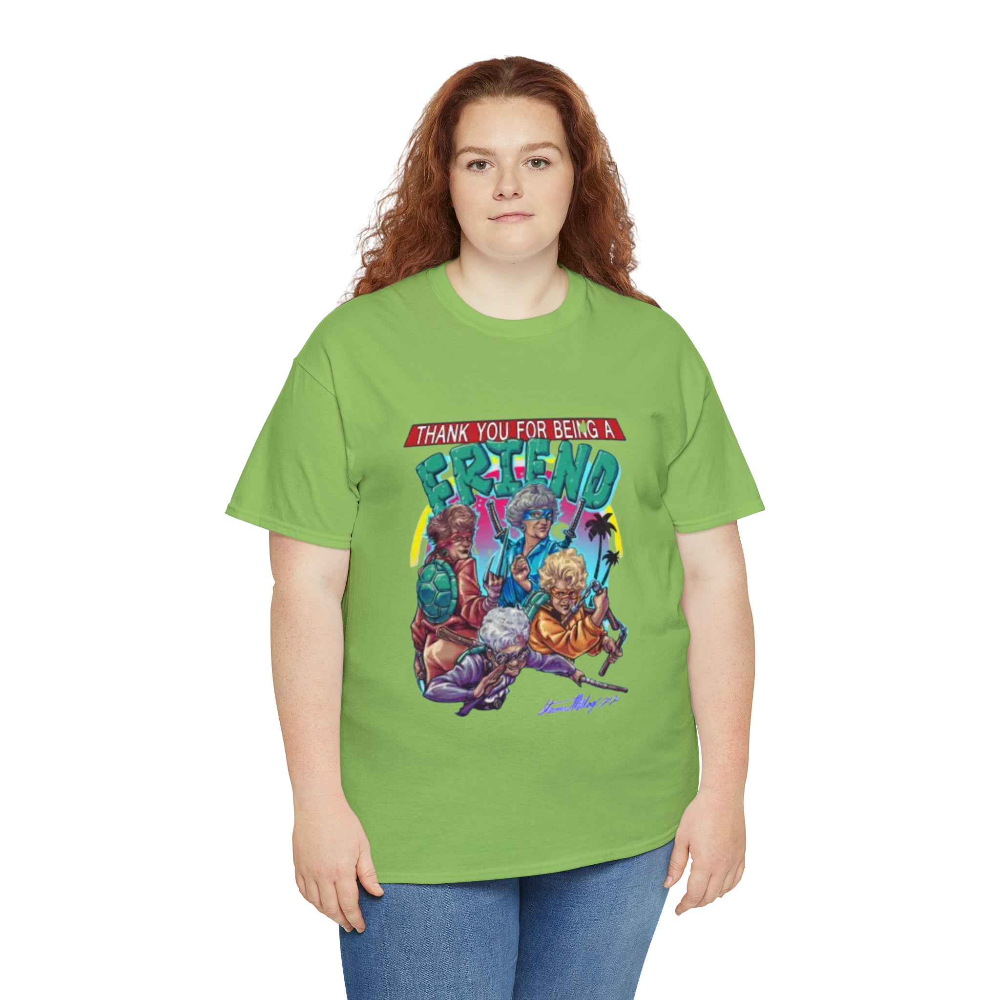 The T-Shirtnage Mutant Ninja Turtles- Unisex Heavy Cotton T-Shirt - Creations by Chris and Carlos