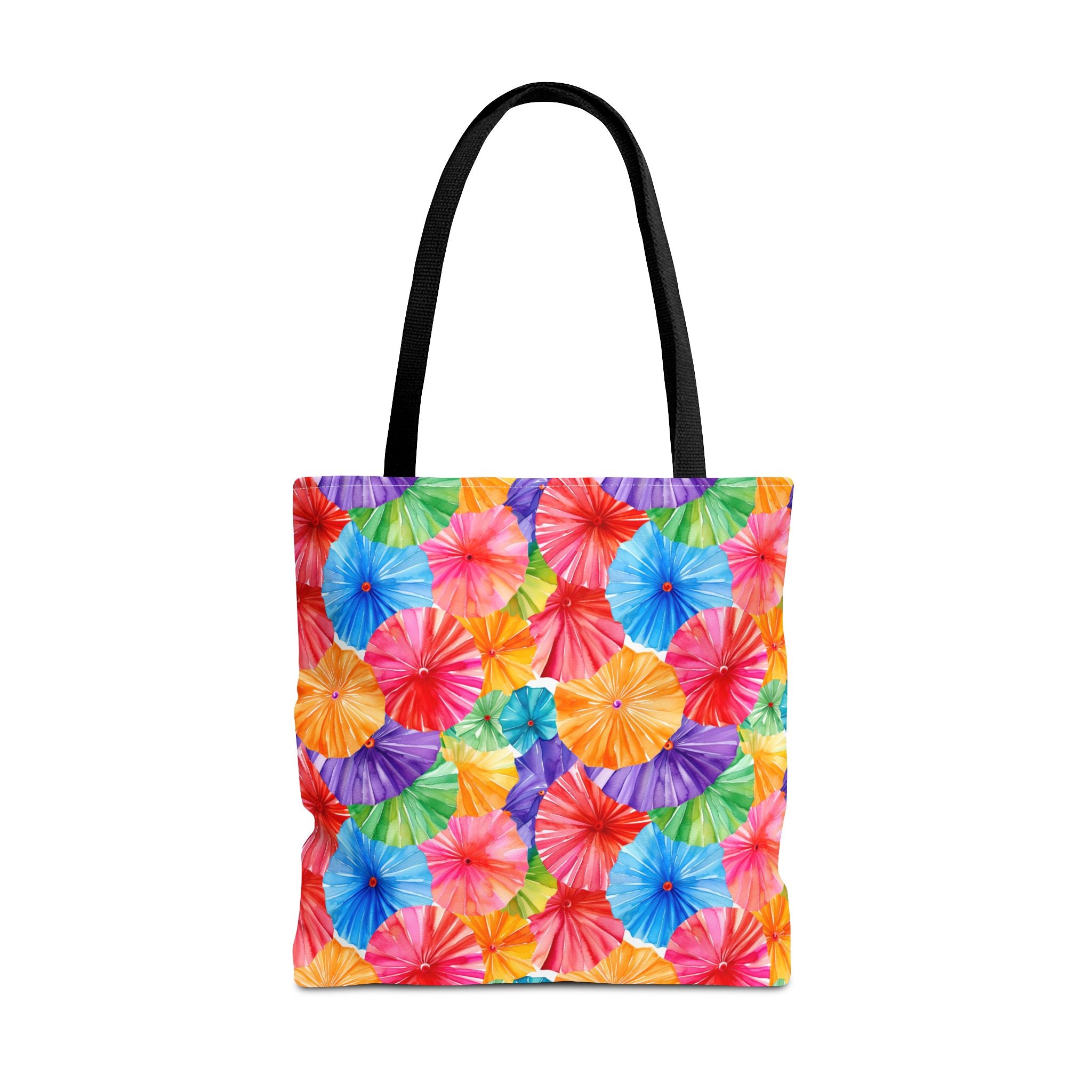 Sol y Alegría (Sun and Joy) Collection- Cactus Succulent Pattern Microfiber Blanket Soft Velveteen Throw for Home & Garden Lovers Colorful Paper Parasol Pattern Tote Bag — Vibrant Summer Beach Market Bag - Creations by Chris and Carlos