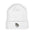 Smiling Snowman Embroidered Cuffed Beanie — Cozy Winter Knit Hat