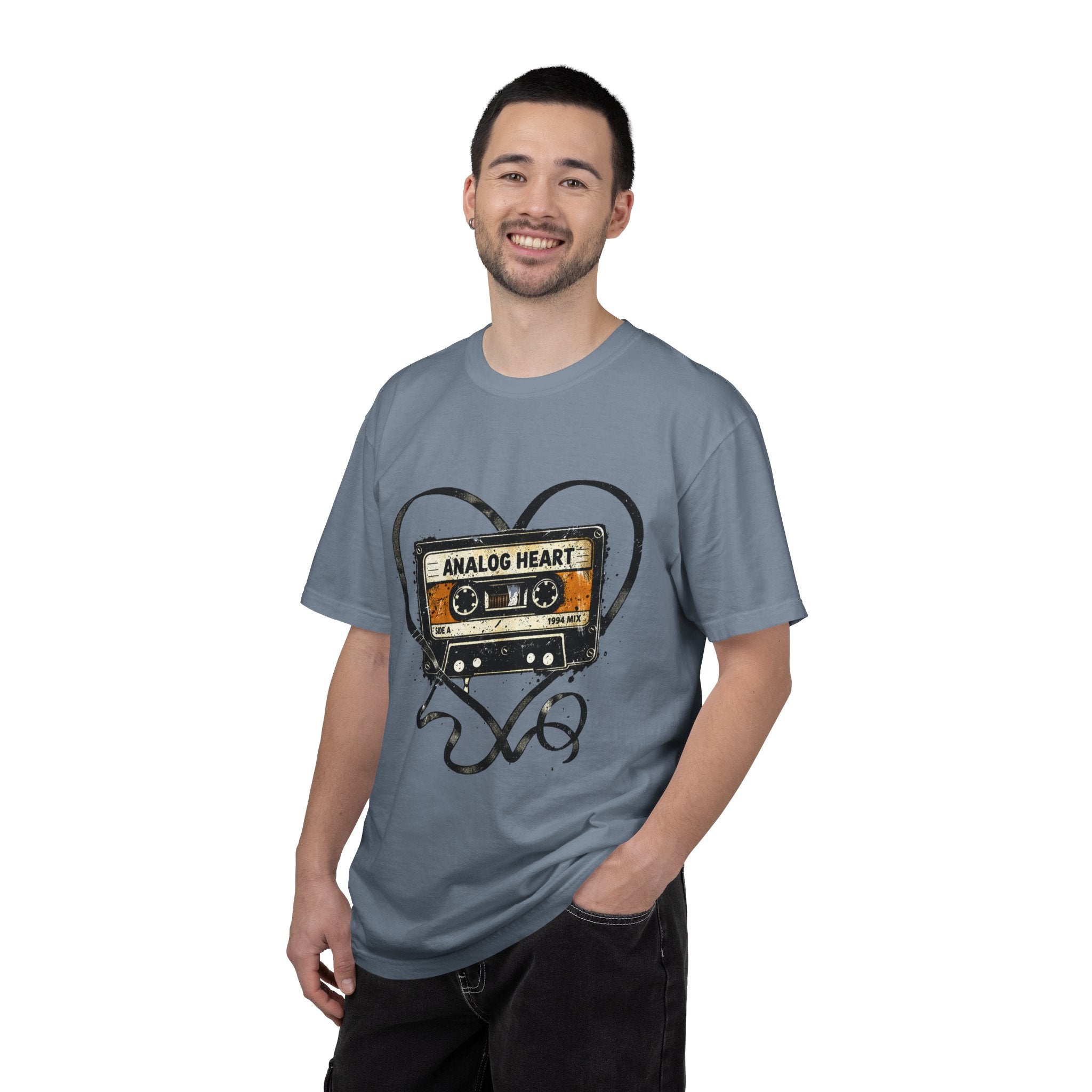 Analog Heart Cassette T-Shirt - Creations by Chris and Carlos