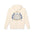 Peacock Pavilion Hoodie — Vintage Blue Ornamental Graphic Hooded Sweatshirt