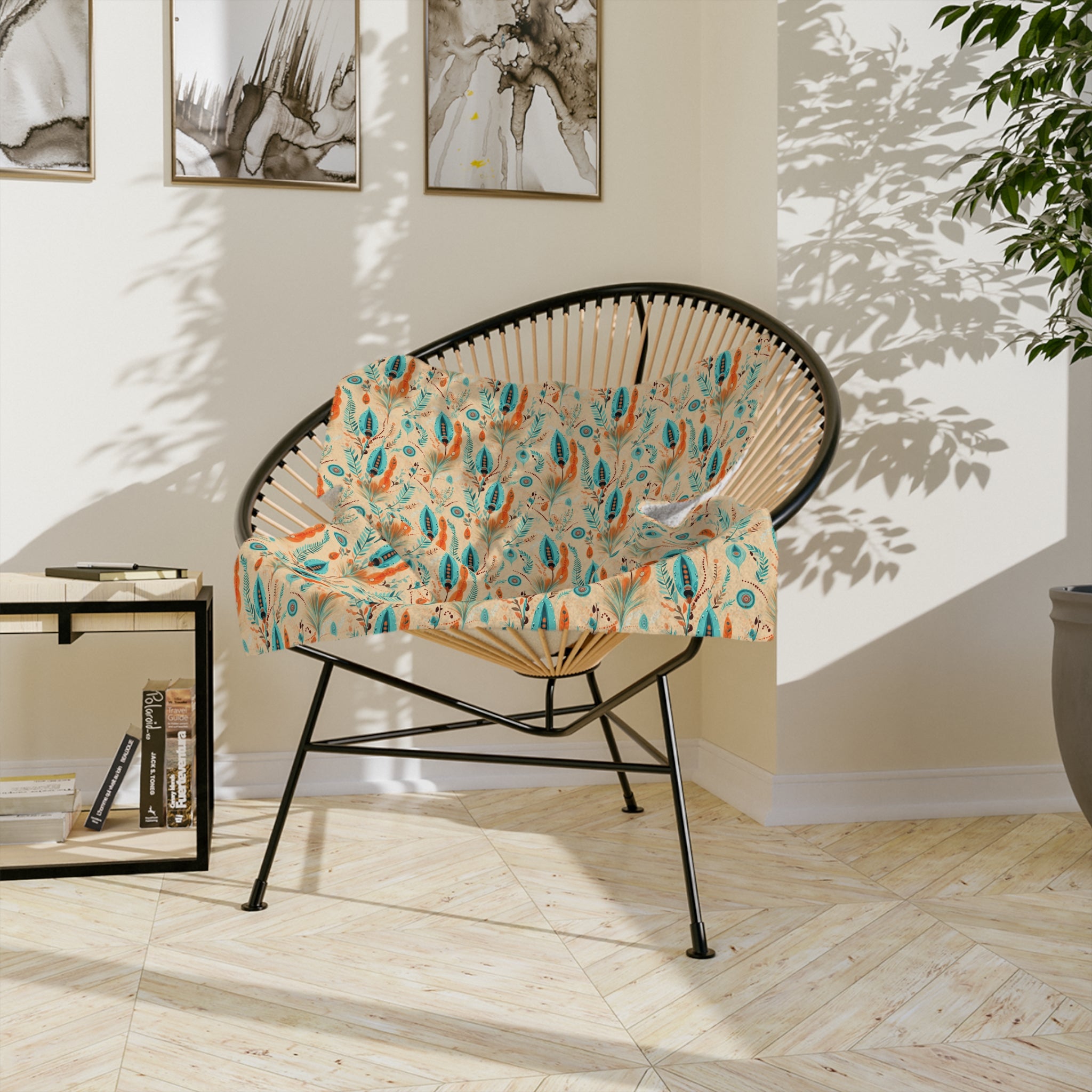Sol y Alegría (Sun and Joy) Collection-Velveteen Microfiber Blanket - Creations by Chris and Carlos