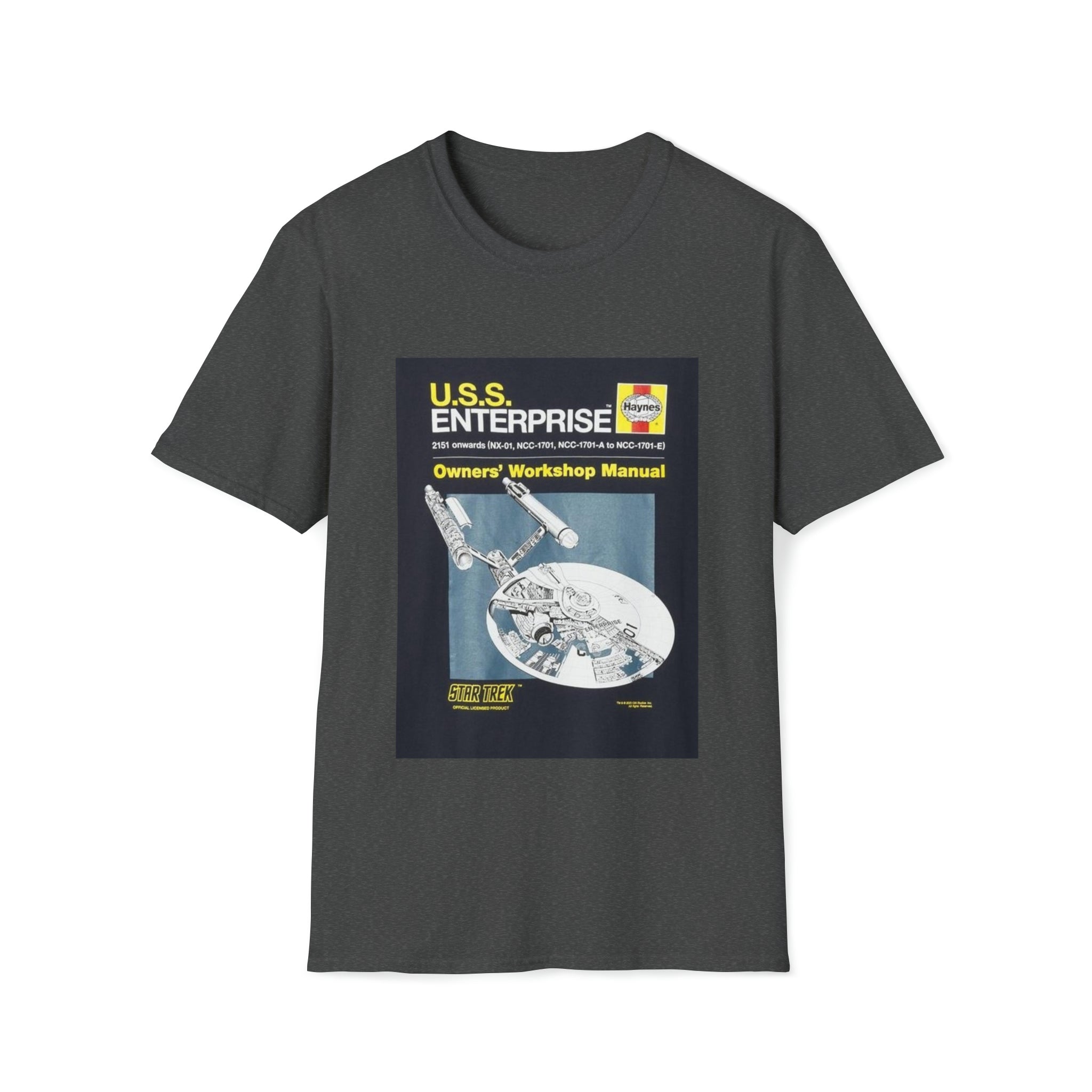 Star Trek USS Enterprise- Unisex Softstyle T-Shirt - Creations by Chris and Carlos