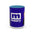 Accent Coffee Mug — 'maury' Logo Portrait Coffee Mug