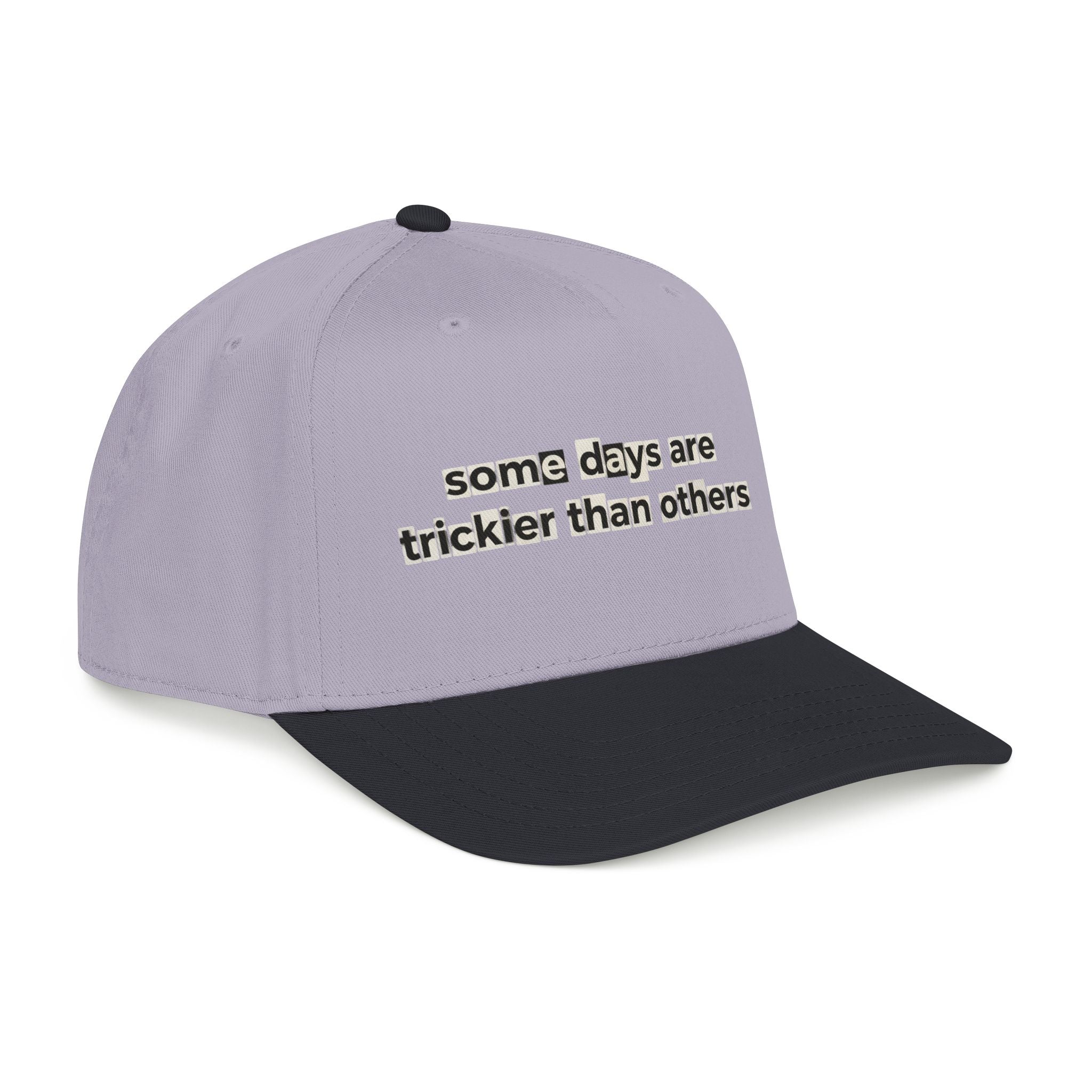 Baseball Cap — "Some Days Are Trickier Than Others" Patch - Creations by Chris and Carlos