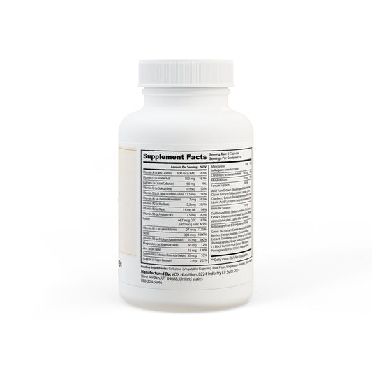 Multivitamin for Women Supplement (60 Capsules) - Creations by Chris and Carlos