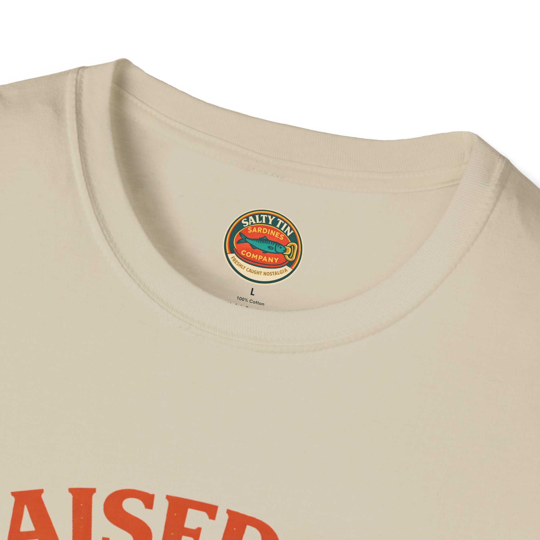 Raised on Vinyl T-Shirt — Retro Record Lover Tee - Creations by Chris and Carlos
