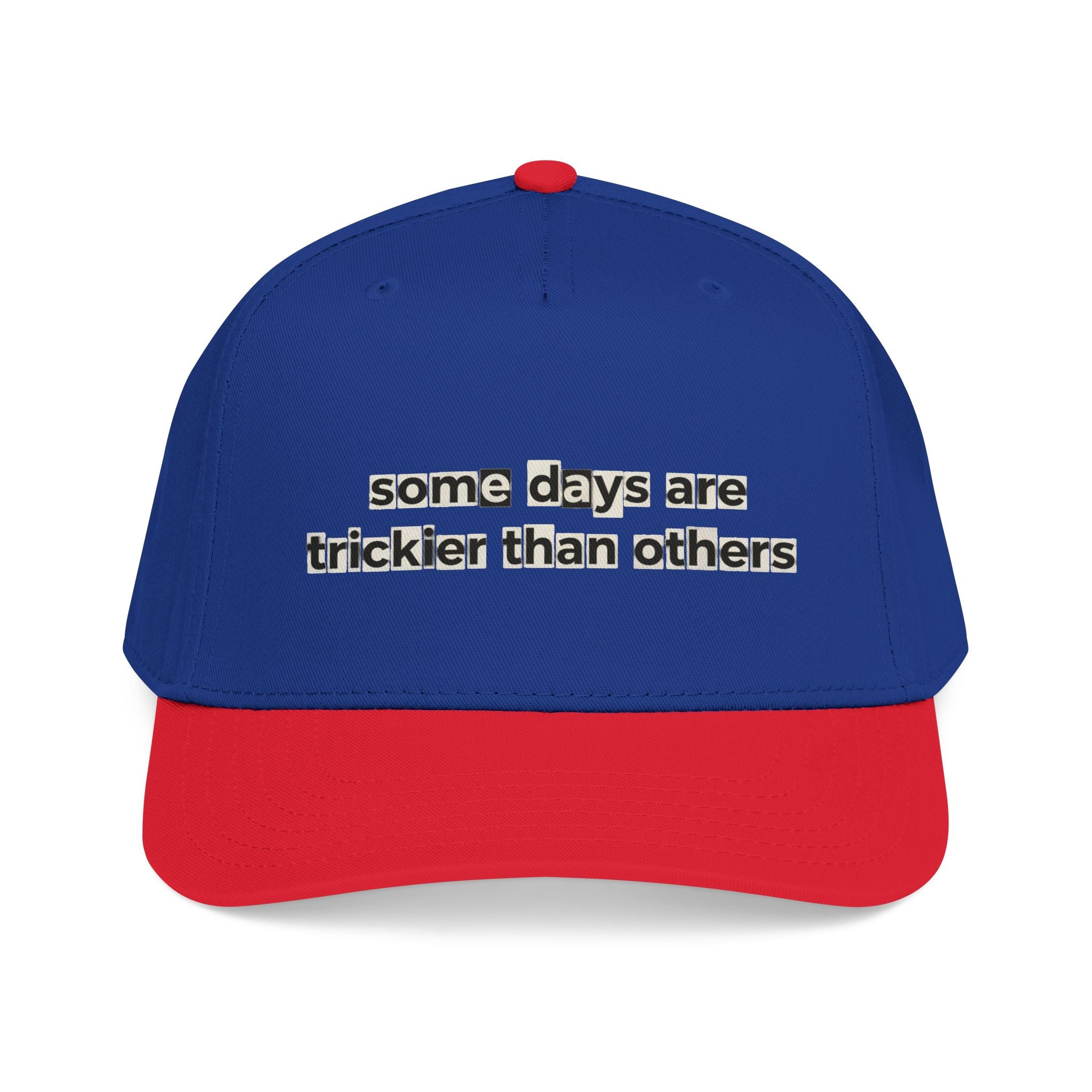 Baseball Cap — "Some Days Are Trickier Than Others" Patch - Creations by Chris and Carlos