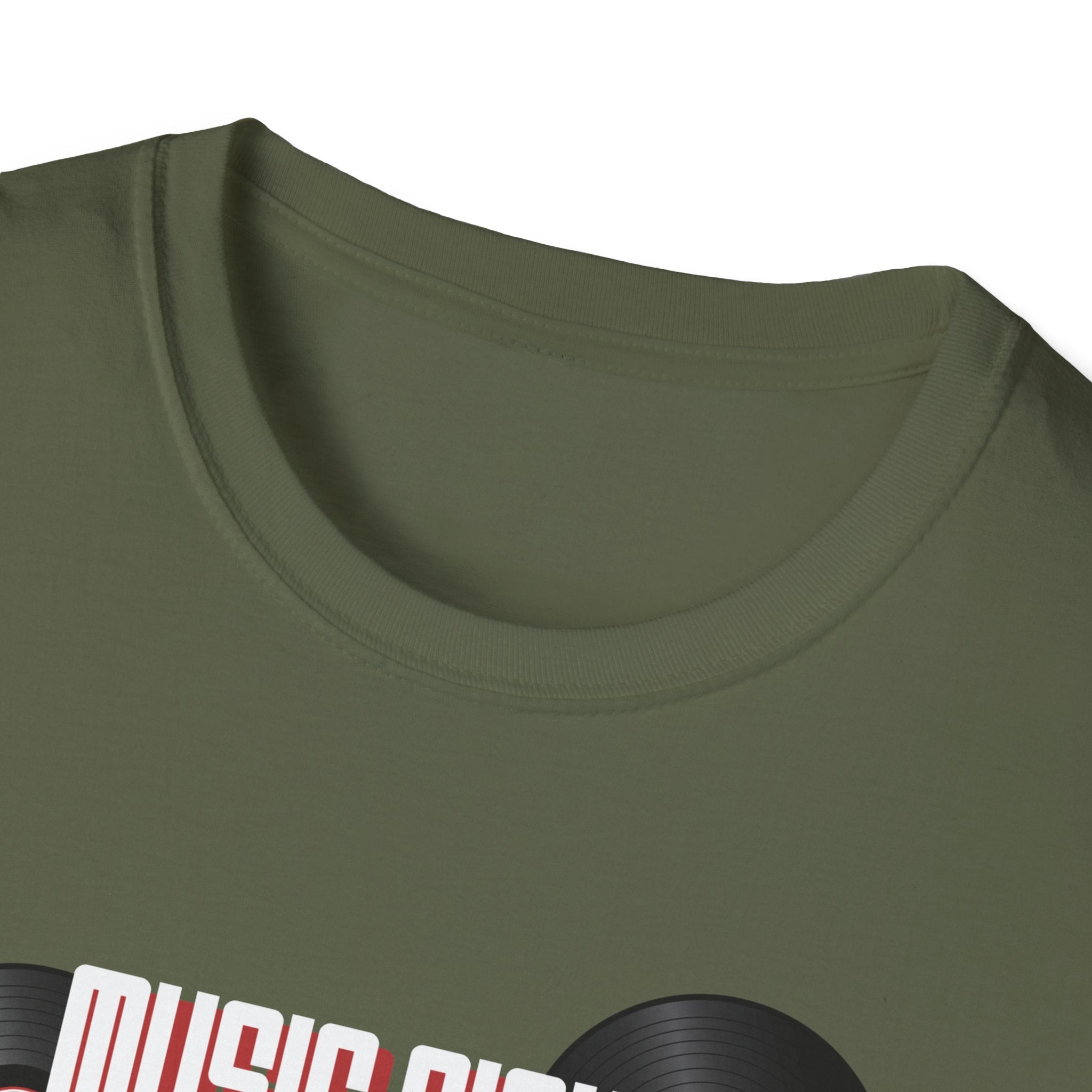 Music Night Party T-Shirt — Retro Jukebox & Vinyl Record Tee - Creations by Chris and Carlos