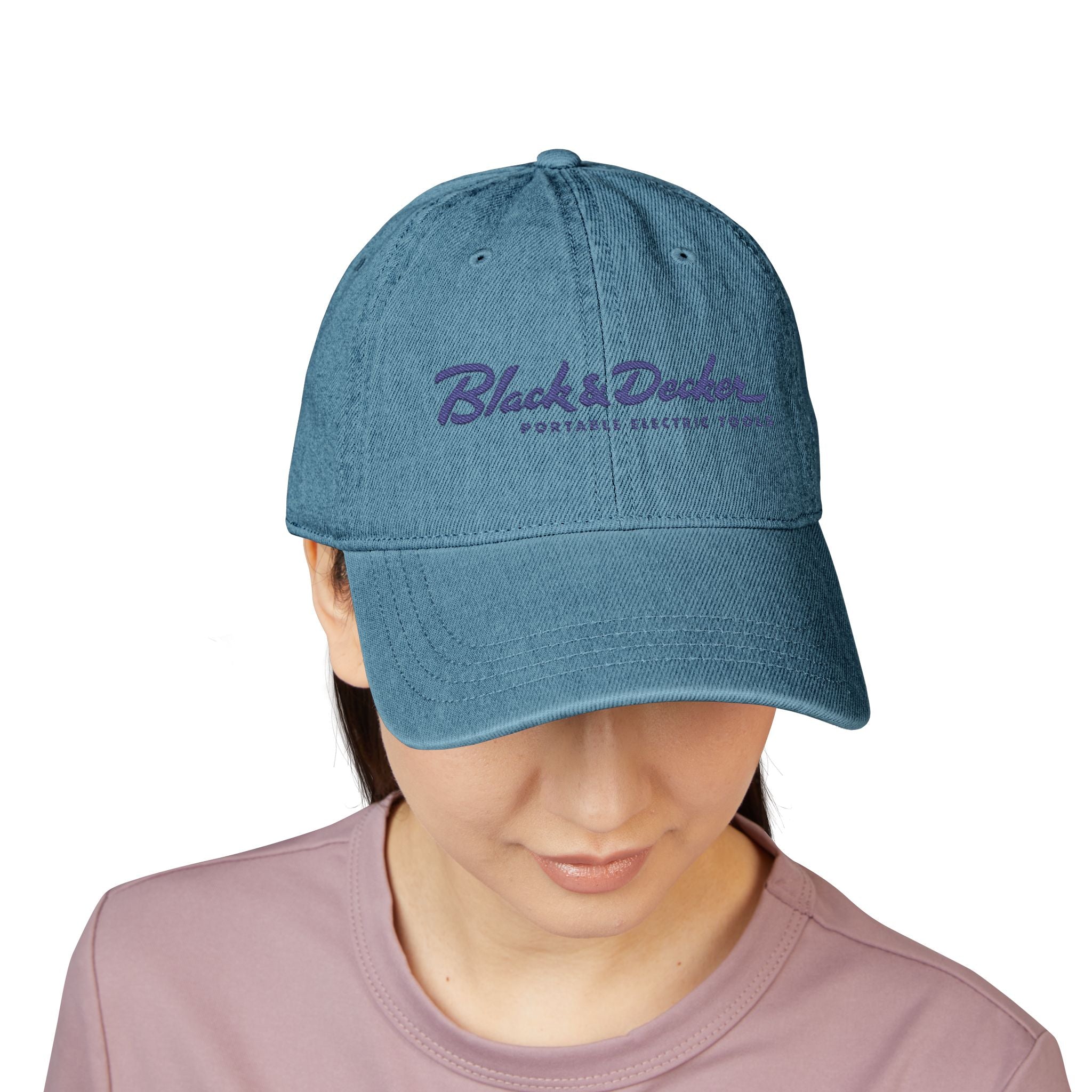 Denim Hat (Embroidery) - Creations by Chris and Carlos