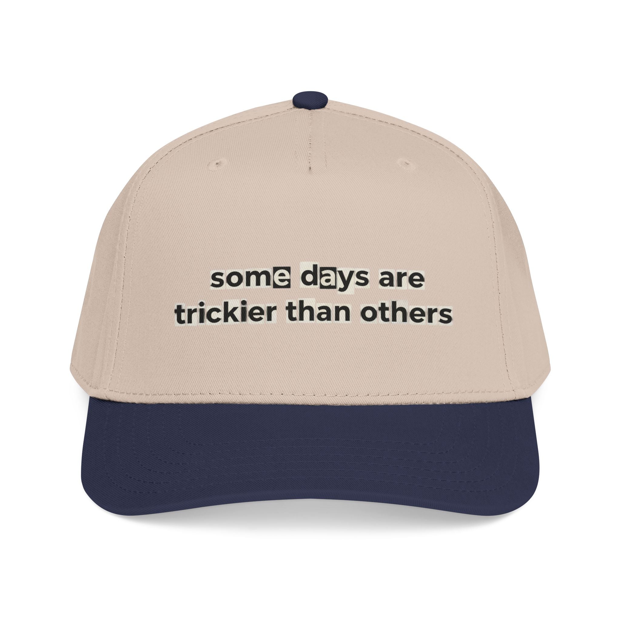 Baseball Cap — "Some Days Are Trickier Than Others" Patch - Creations by Chris and Carlos