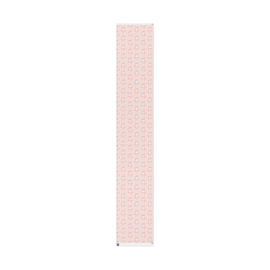 Easter Cute Bunny Pattern Wrapping Paper - Pastel Pink Love & Hearts Gift Wrap - Creations by Chris and Carlos